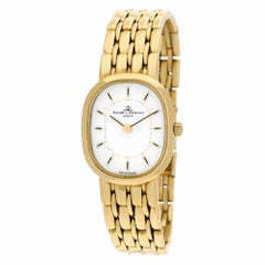 Baume & Mercier Classic 186009 18 Karat White Dial Quartz Watch