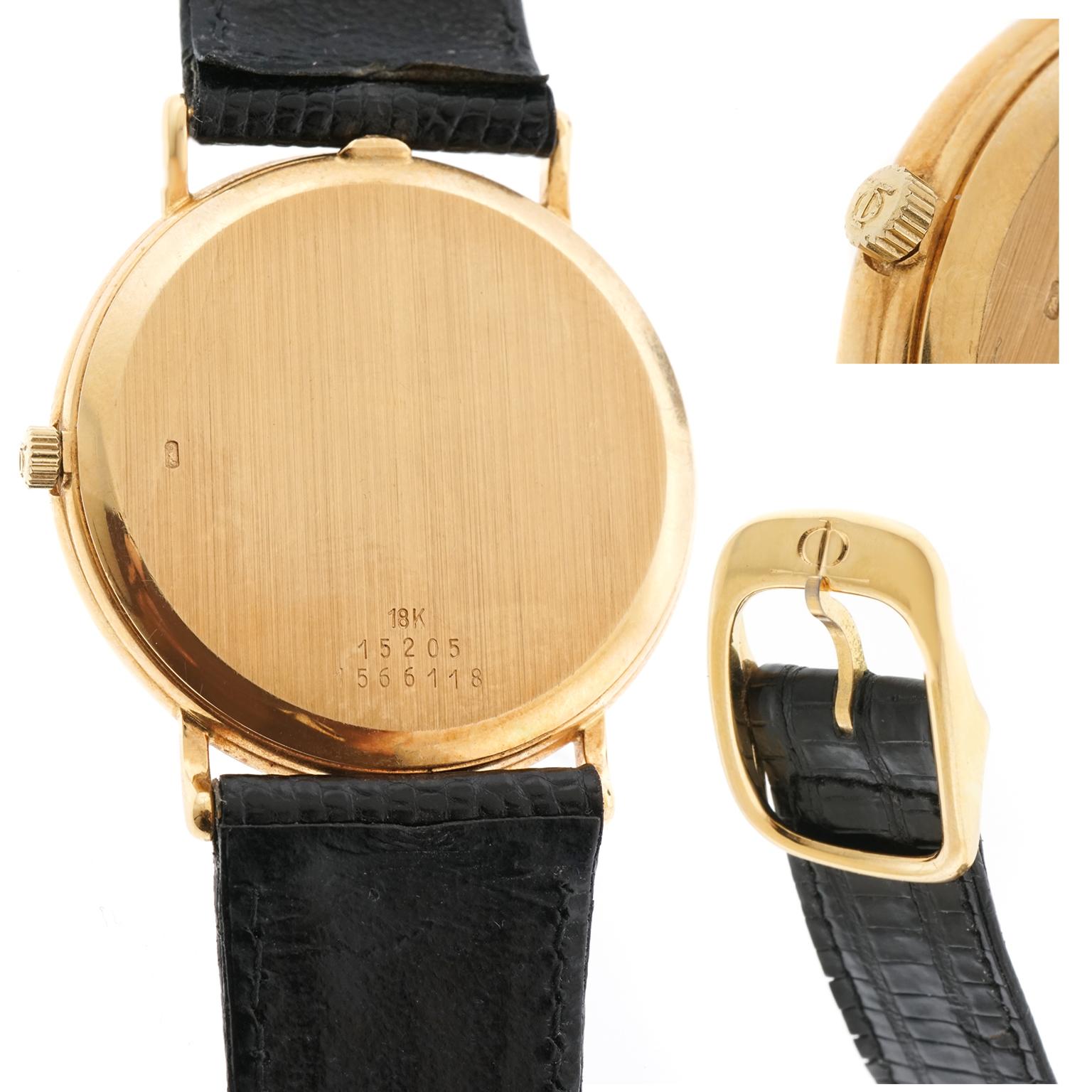 Baume & Mercier Classic Men's Wristwatch 18 Karat, circa 2000s 1