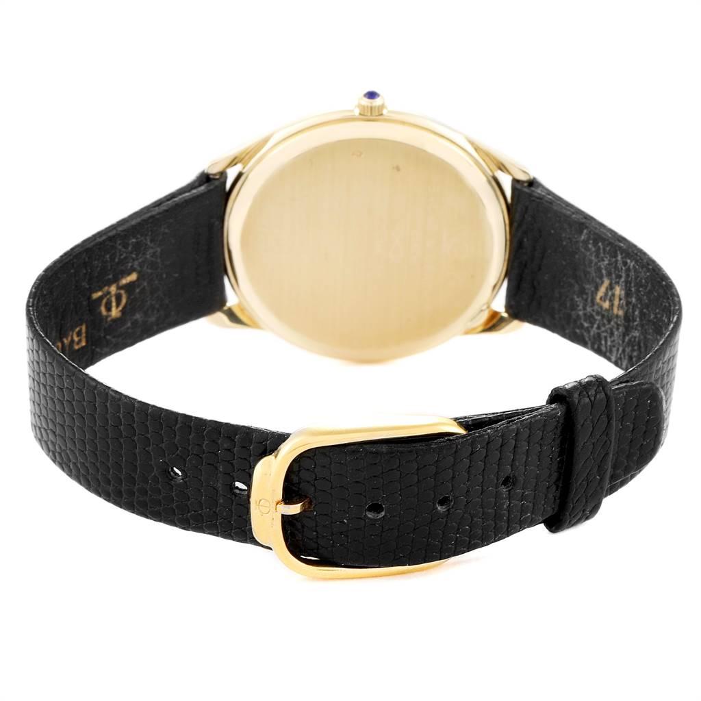 Baume Mercier Classima 14 Karat Yellow Gold Men's Watch 95248 For Sale 3