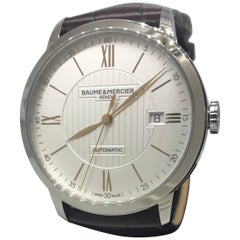 Baume & Mercier Classima Core Automatic Leather Band Men's Watch M0A10263