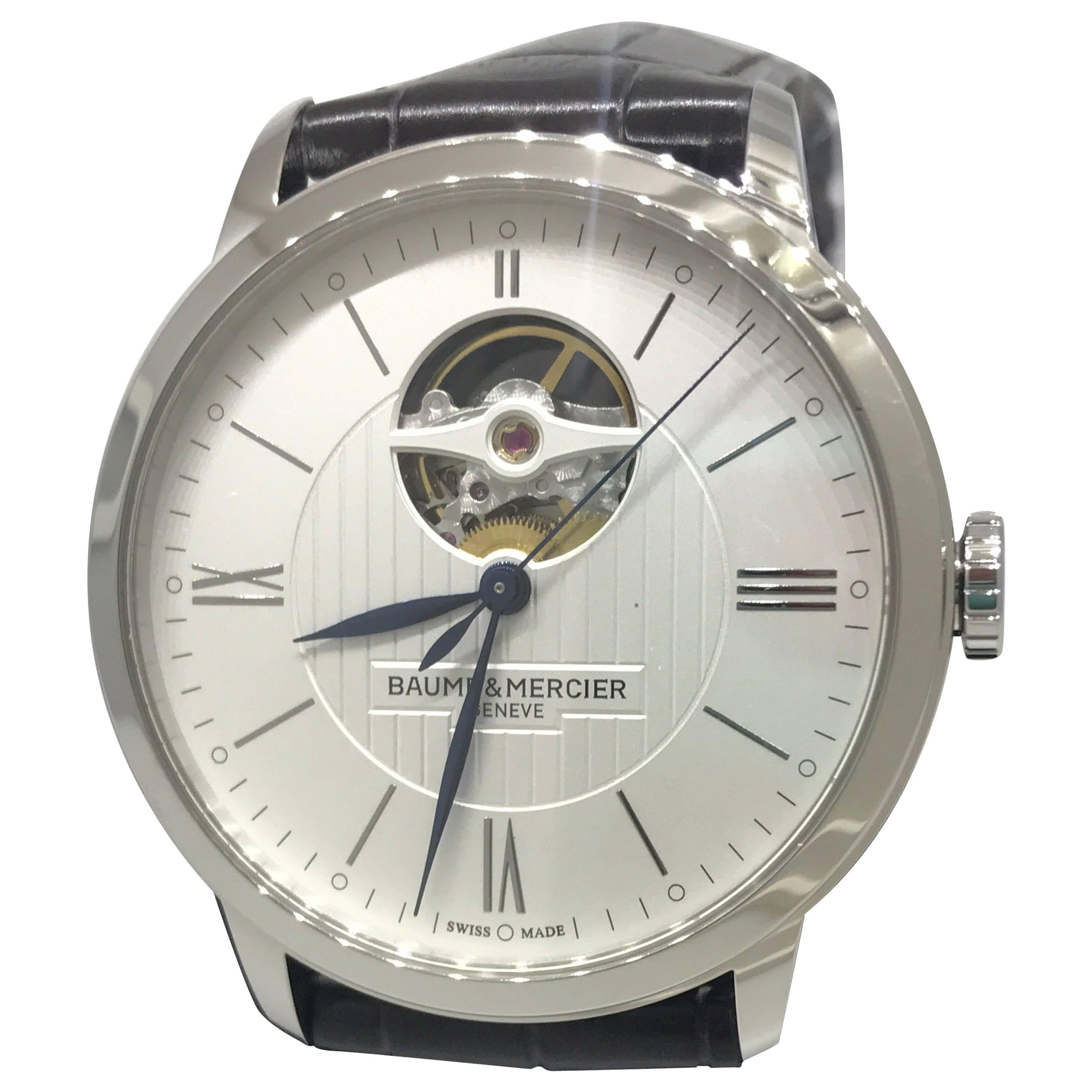 Baume & Mercier Classima Core Automatic Leather Band Men's Watch M0A10274