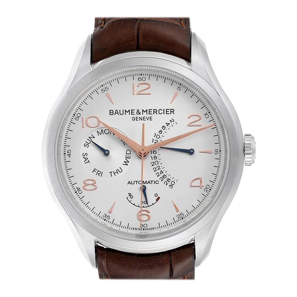 Baume Mercier Classima Executive Clifton Steel Men's Watch 10149 Unworn For Sale