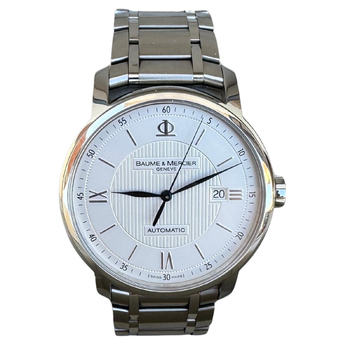 Baume
Mercier Classima Executive Modell 65593 Automatikuhr aus Edelstahl
