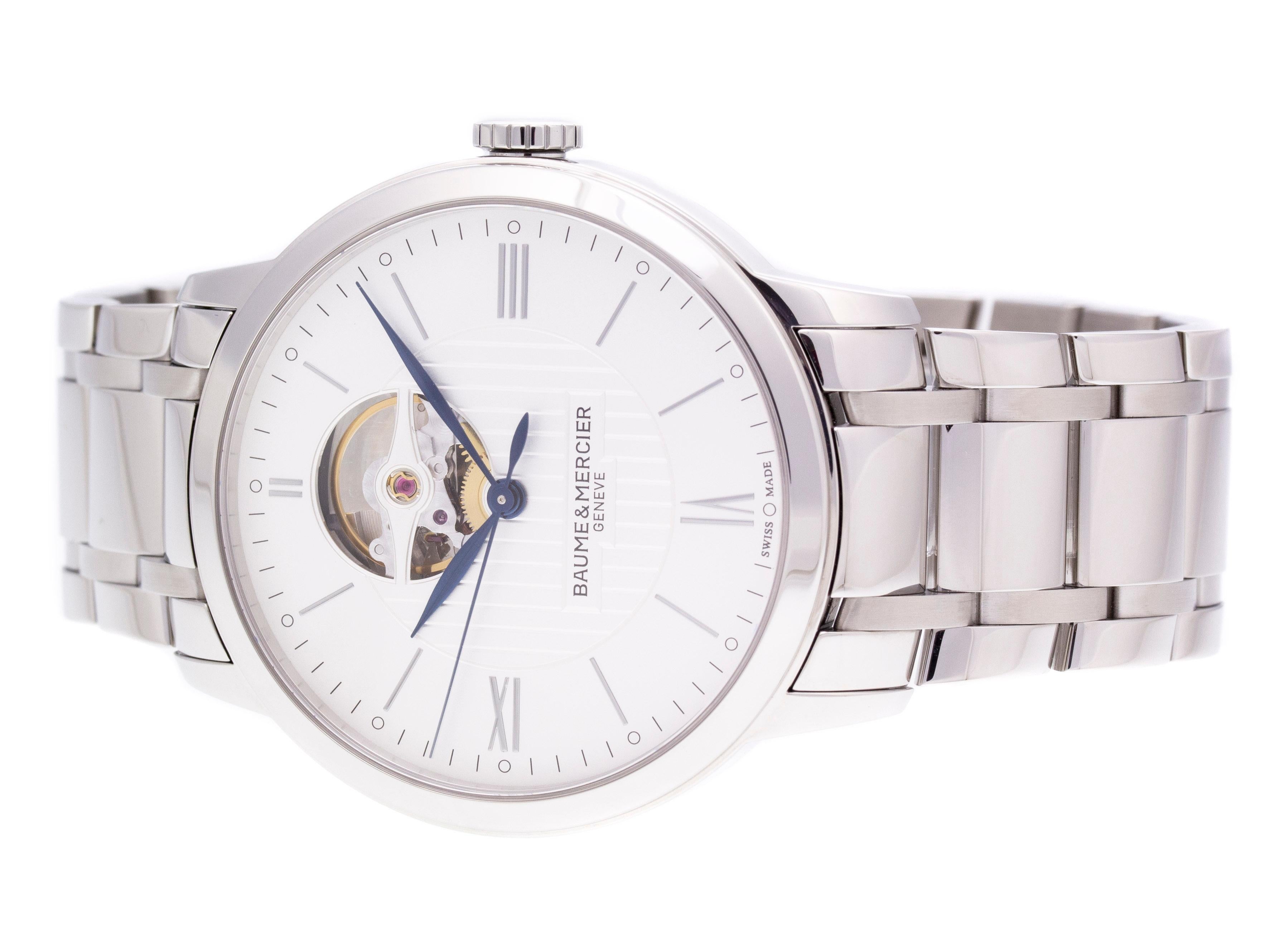 Baume & Mercier Classima MOA10275 In Excellent Condition For Sale In Willow Grove, PA