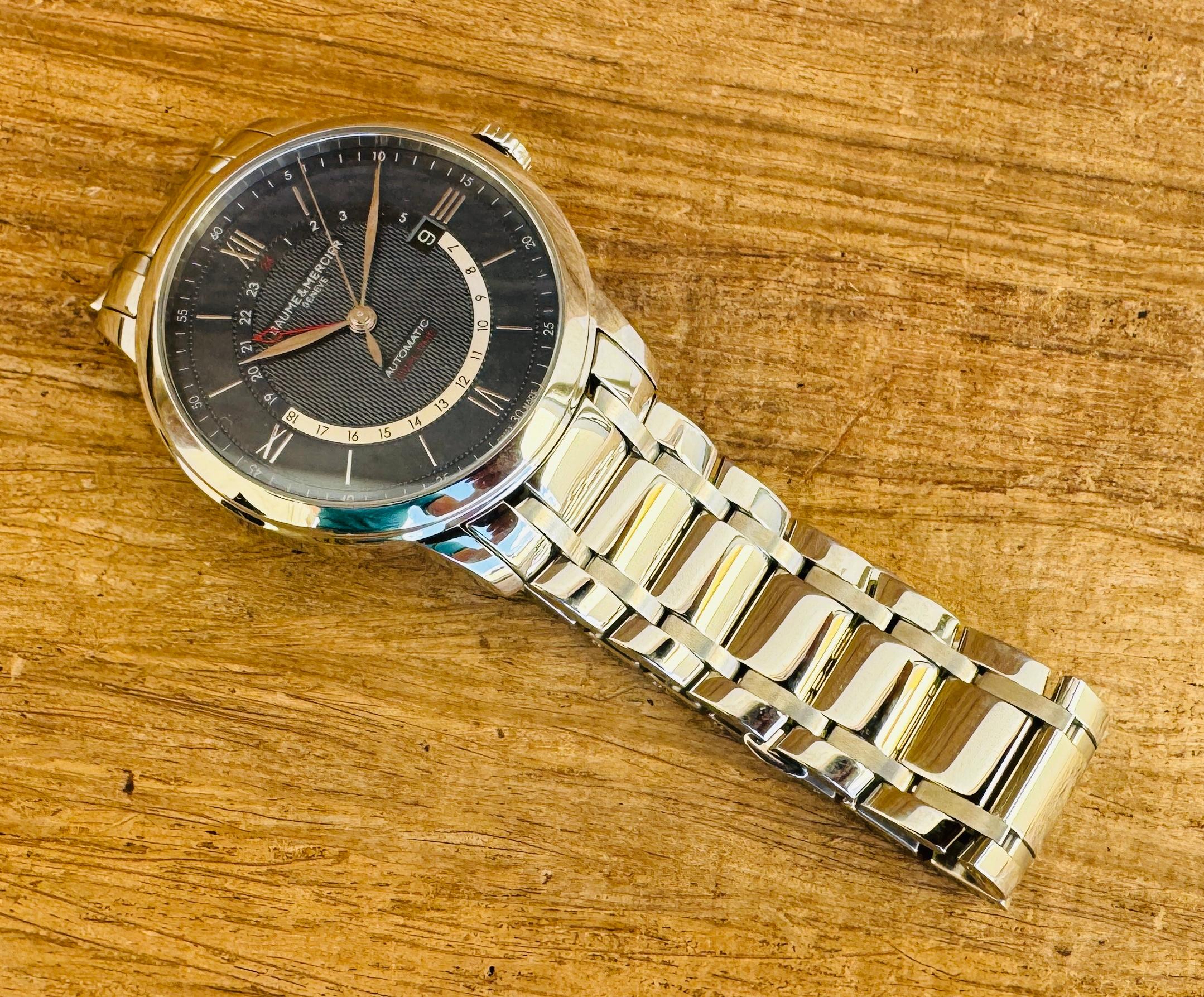 Baume & Mercier Classima MOA10483 GMT Automatique Complet en vente 7