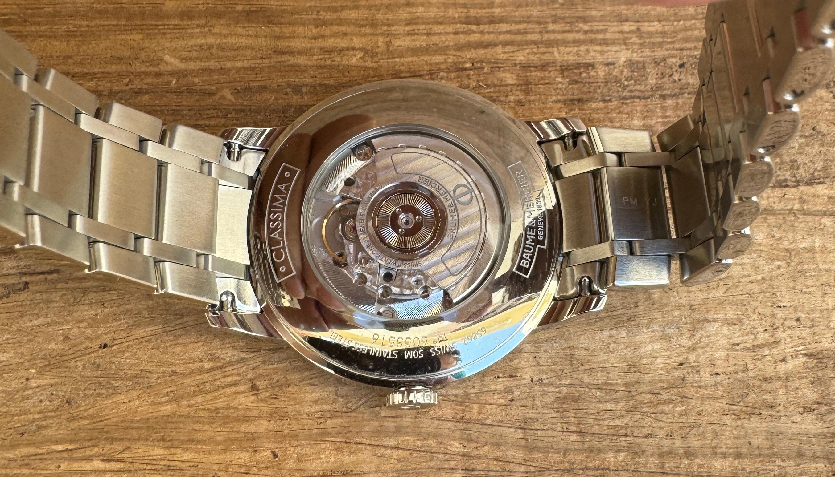 Baume & Mercier Classima MOA10483 GMT Automatique Complet en vente 10