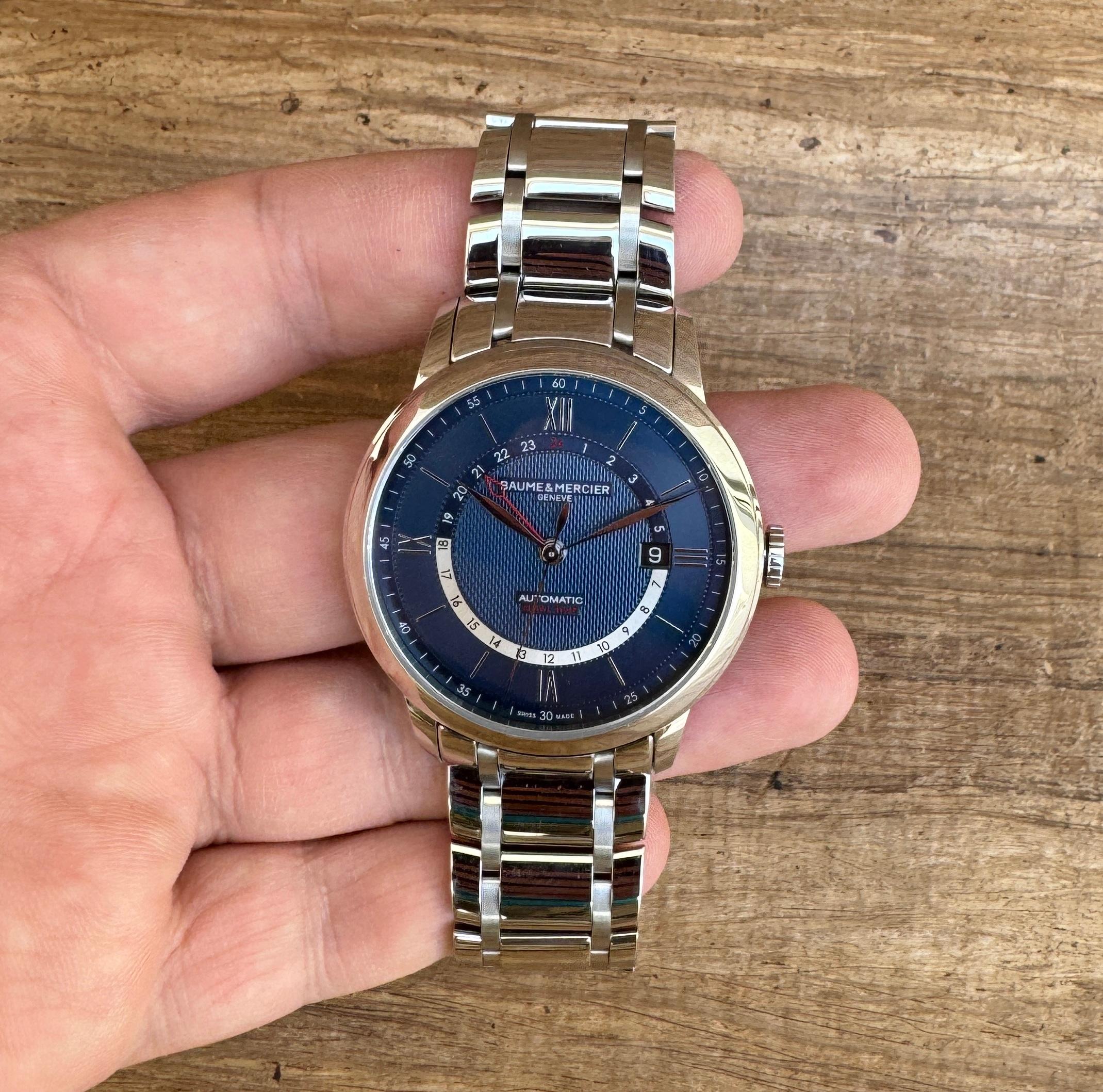 Baume & Mercier Classima MOA10483 GMT Automatique Complet en vente 13