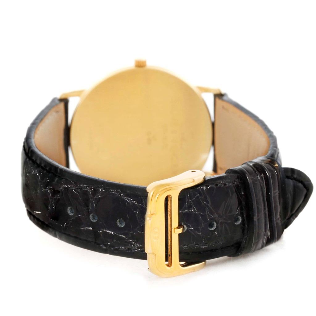 Men's Baume Mercier Classima Ultra Thin 18 Karat Yellow Gold Quartz Watch MV045088