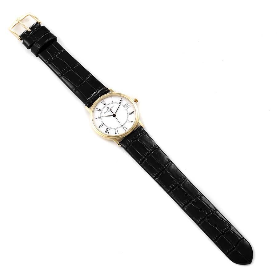 Baume Mercier Classima Ultra Thin 18K Yellow Gold Quartz Watch MV045093 For Sale 4