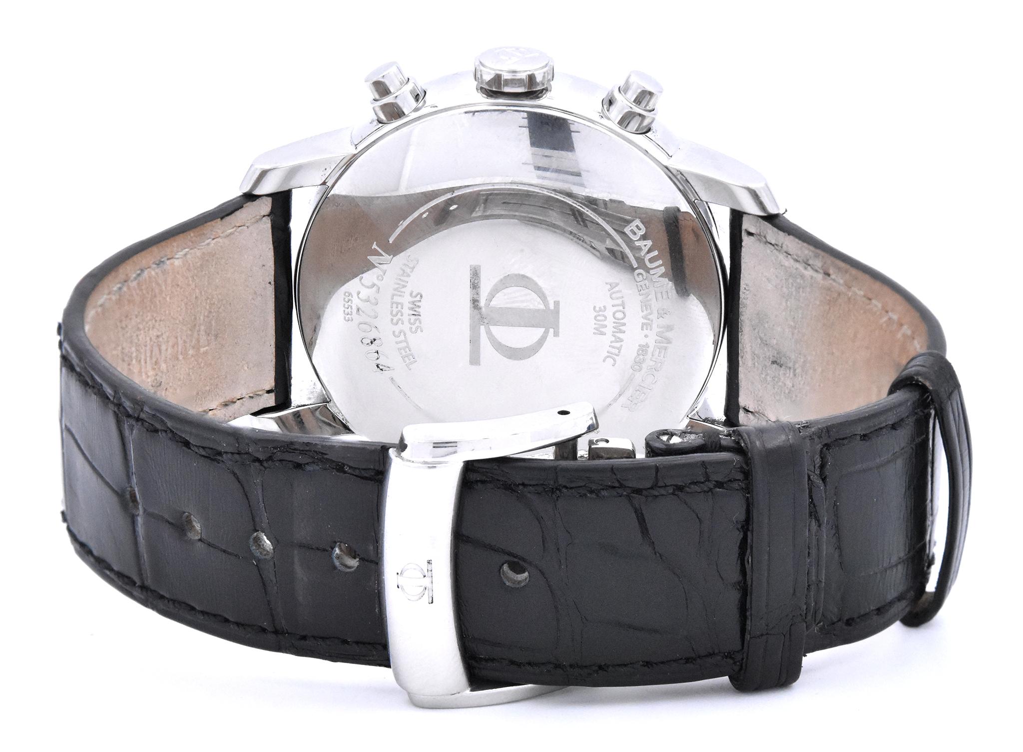baume & mercier classima xl chronograph automatic