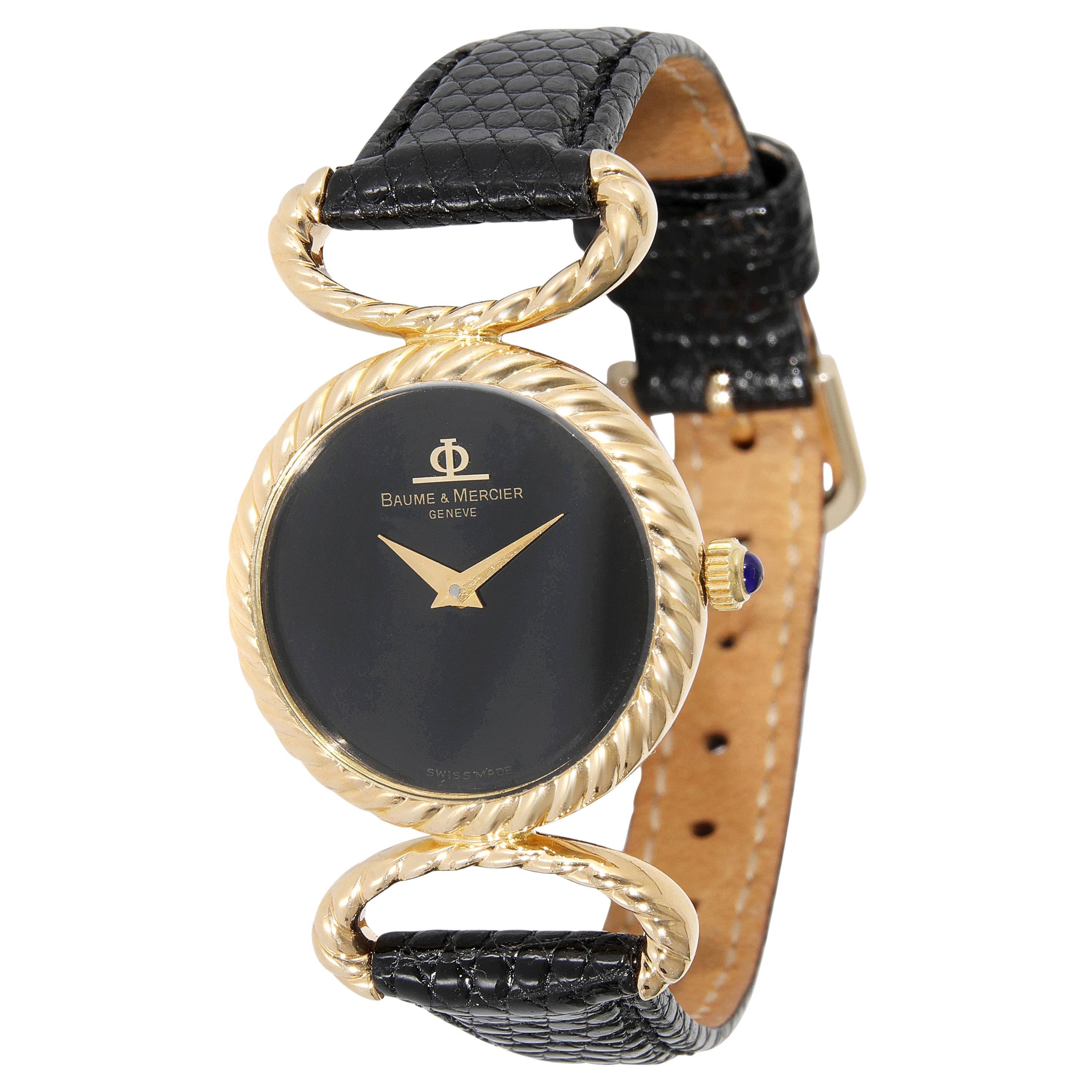 Baume & Mercier Classique 905367 Women's Watch in 18kt Yellow Gold For Sale