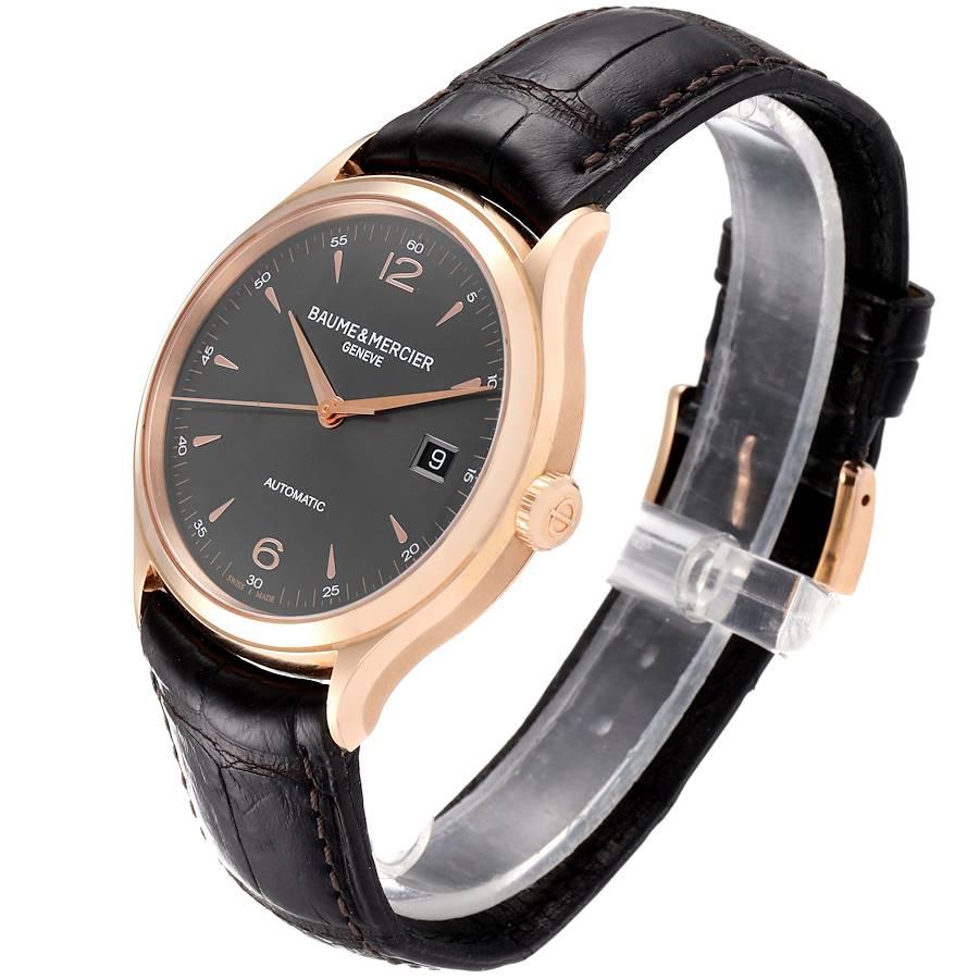 montre baume et mercier homme or