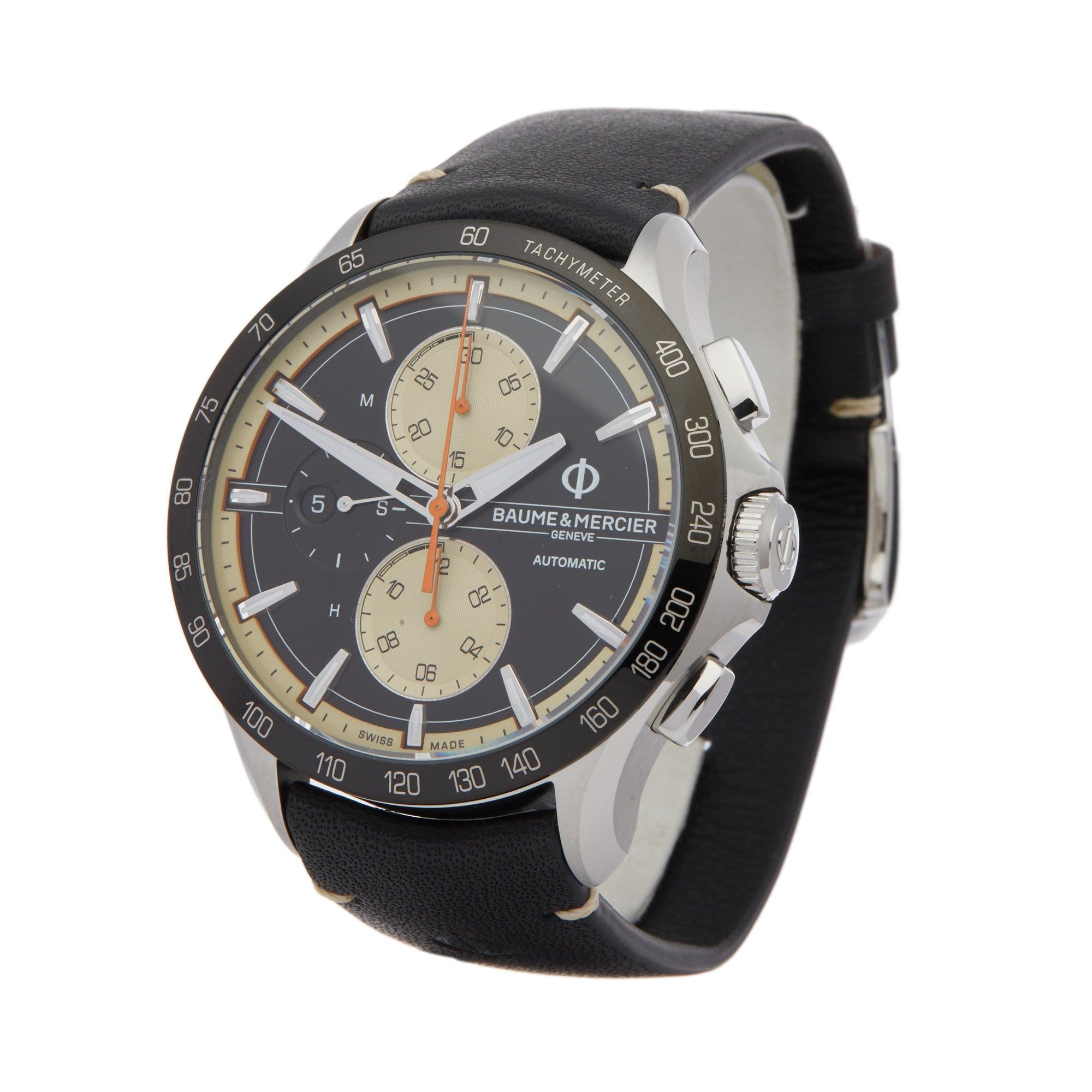 Xupes Reference: COM002532
Manufacturer: Baume & Mercier
Model: Clifton
Model Variant: Club
Model Number: M0A10434
Age: 2020
Gender: Men
Complete With: Baume & Mercier Box, Manuals & Open Guarantee
Dial: Black Baton
Glass: Sapphire Crystal
Case