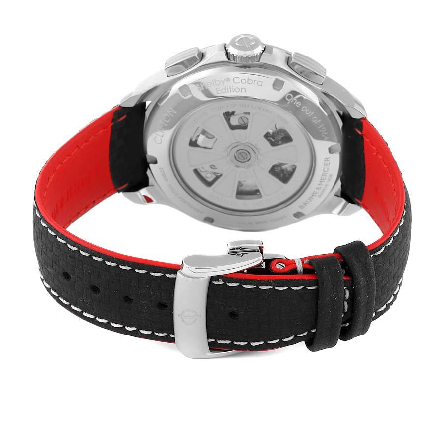 Baume Mercier Montre pour homme Clifton Club Shelby Cobra 1964, édition limitée 10342, non portée Pour hommes en vente