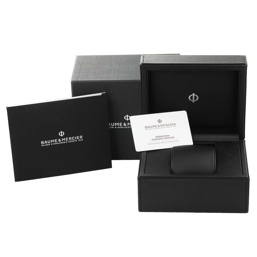 Baume Mercier Montre pour homme Clifton Club Shelby Cobra 1964, édition limitée 10342, non portée en vente 2