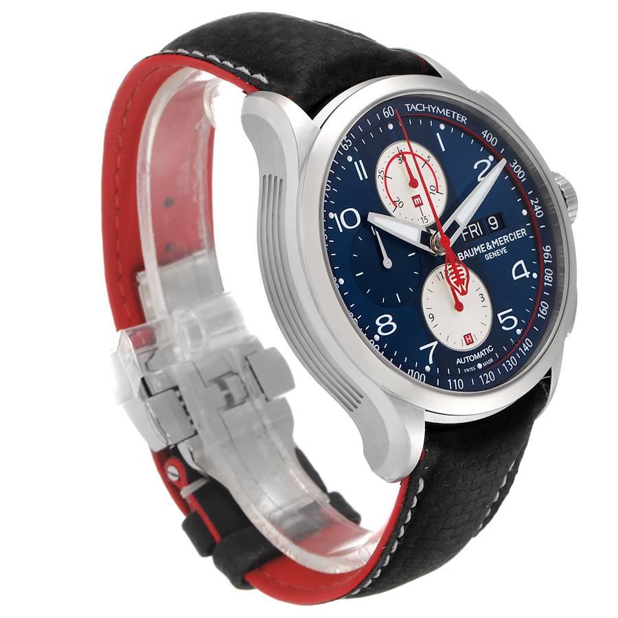 baume & mercier clifton club shelby cobra limited ed. watch - 10343