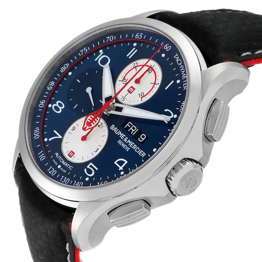 baume & mercier clifton club shelby cobra limited ed. watch - 10342