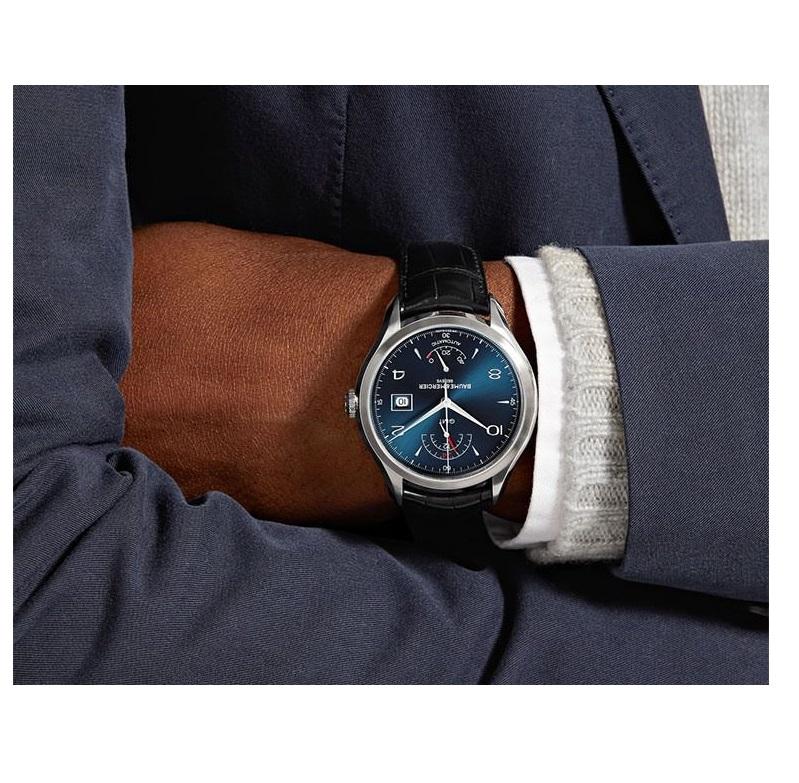 Baume & Mercier Clifton GMT Automatic Blue Dial Men's Watch MOA10316 1