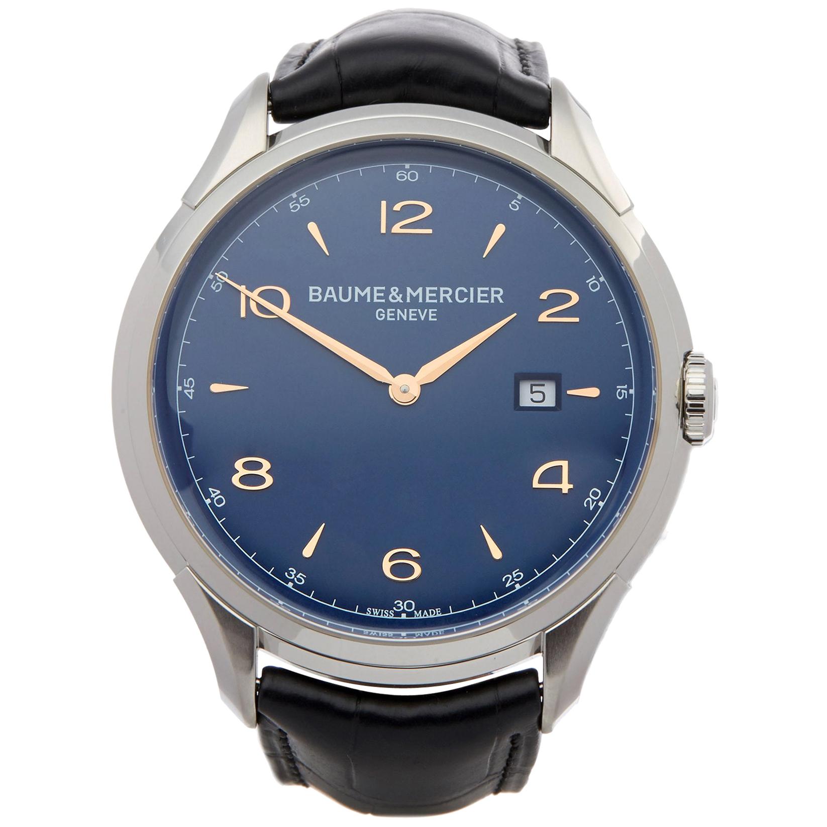 Baume & Mercier Clifton M0A10420 Men Stainless Steel Watch