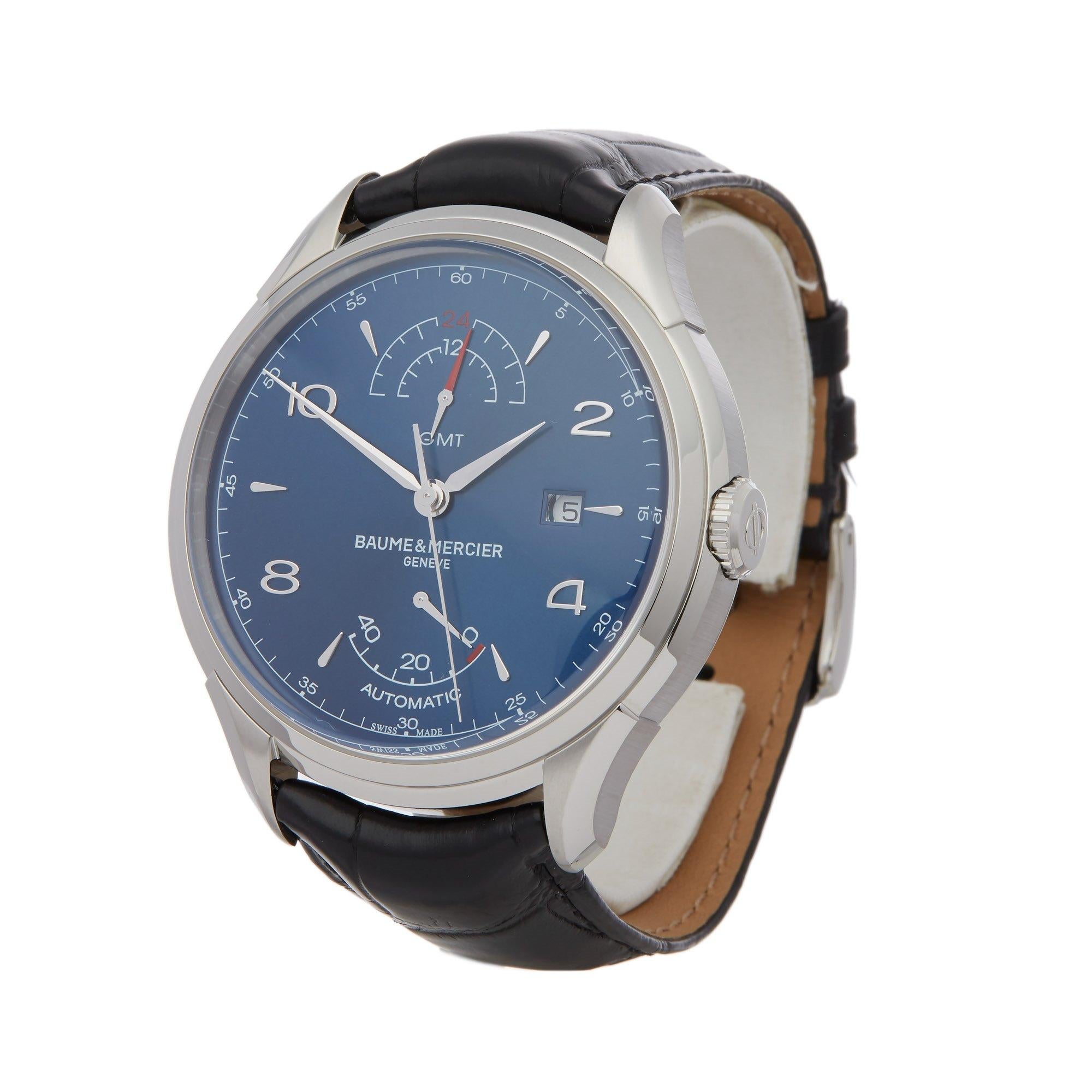 Xupes Reference: COM002526
Manufacturer: Baume & Mercier
Model: Clifton
Model Number: M0A10422
Age: 2020
Gender: Men
Complete With: Baume & Mercier Box, Manuals & Open Guarantee
Dial: Blue Arabic
Glass: Sapphire Crystal
Case Material: Stainless