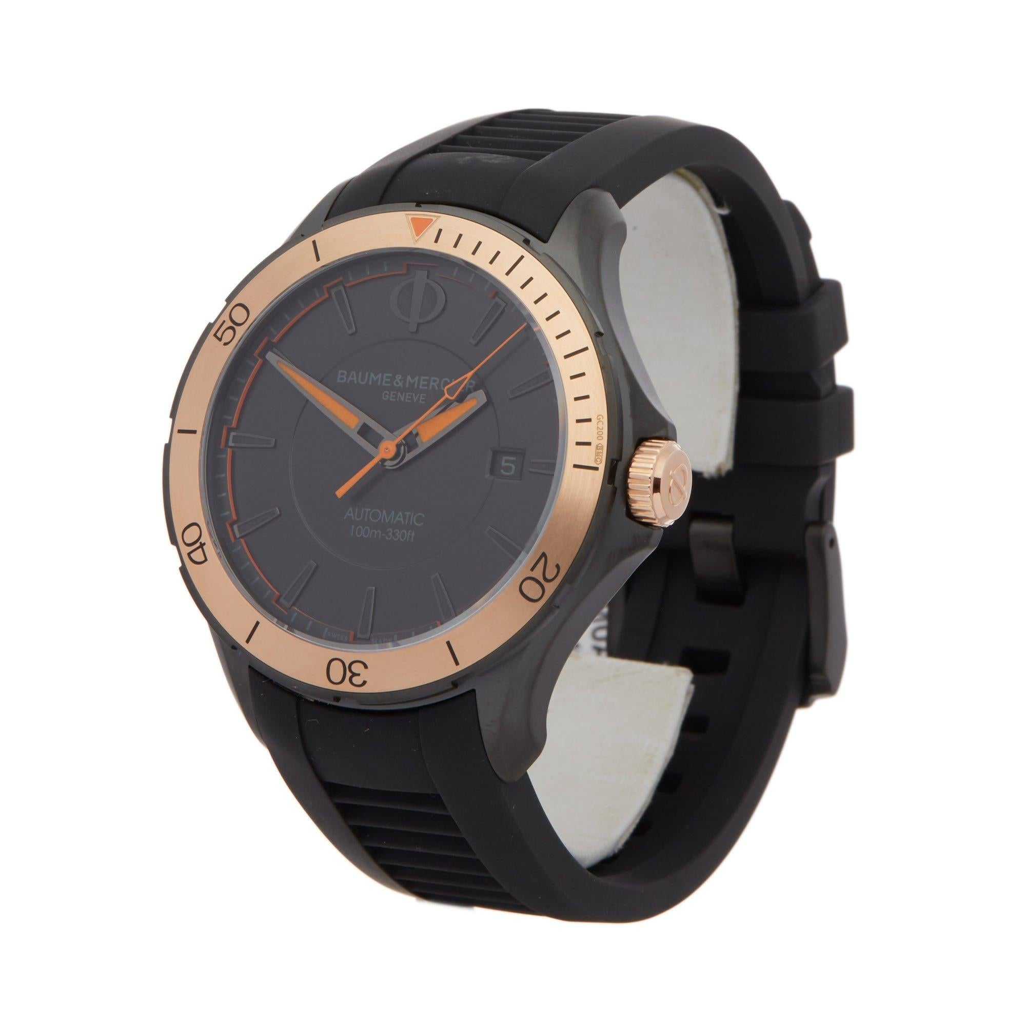 Xupes Reference: COM002531
Manufacturer: Baume & Mercier
Model: Clifton
Model Number: M0A10425
Age: 2020
Gender: Men
Complete With: Baume & Mercier Box, Manuals & Open Guarantee
Glass: Sapphire Crystal
Case Material: Stainless Steel
Strap Material: