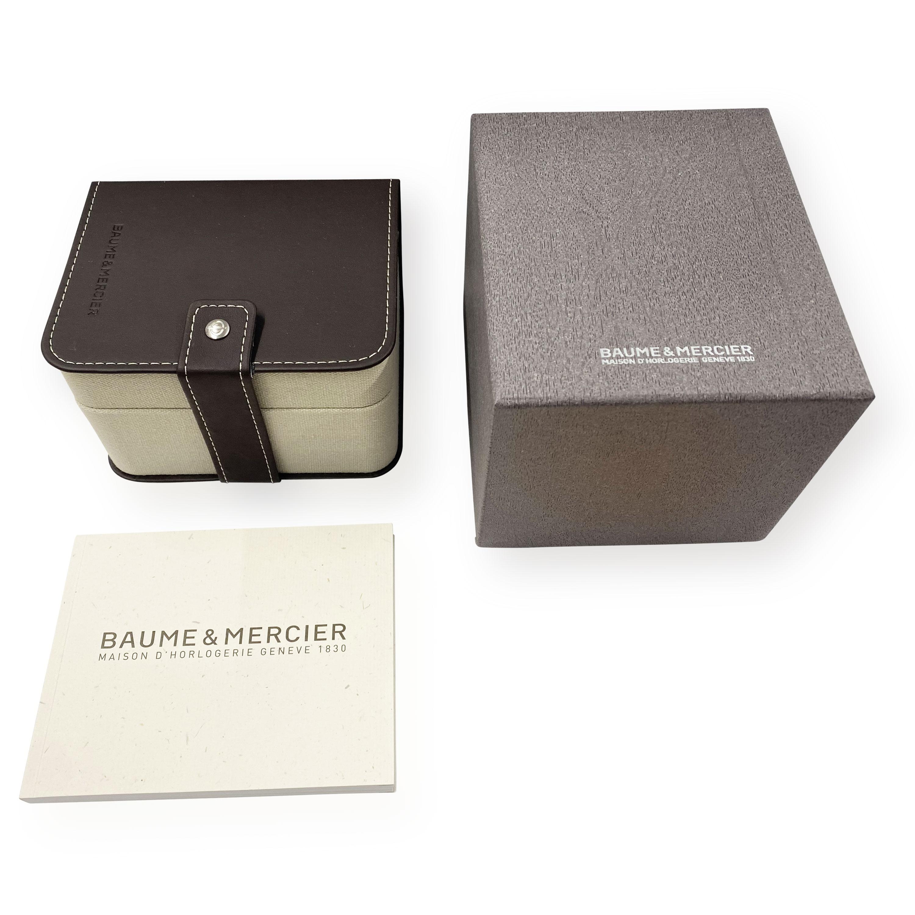 Baume & Mercier Clifton MOA10100 Men's Watch in  Stainless Steel 2