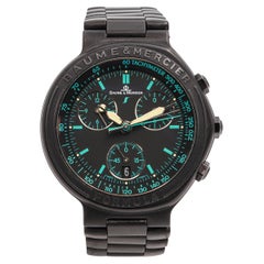 Baume & Mercier Formula S Schwarz Chronograph Quarz Herrenuhr MV-04-FO-09