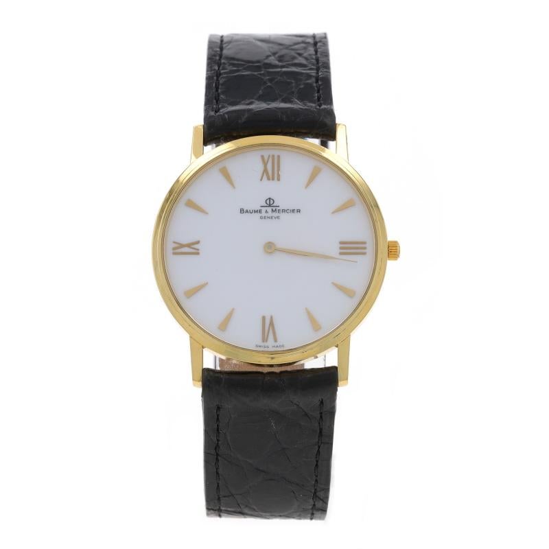 Donna Orologio da donna Baume & Mercier Geneve - Oro giallo 18k Quarzo Garanzia 1 anno in vendita