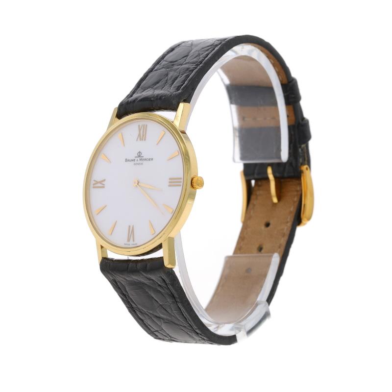 Orologio da donna Baume & Mercier Geneve - Oro giallo 18k Quarzo Garanzia 1 anno in vendita 1