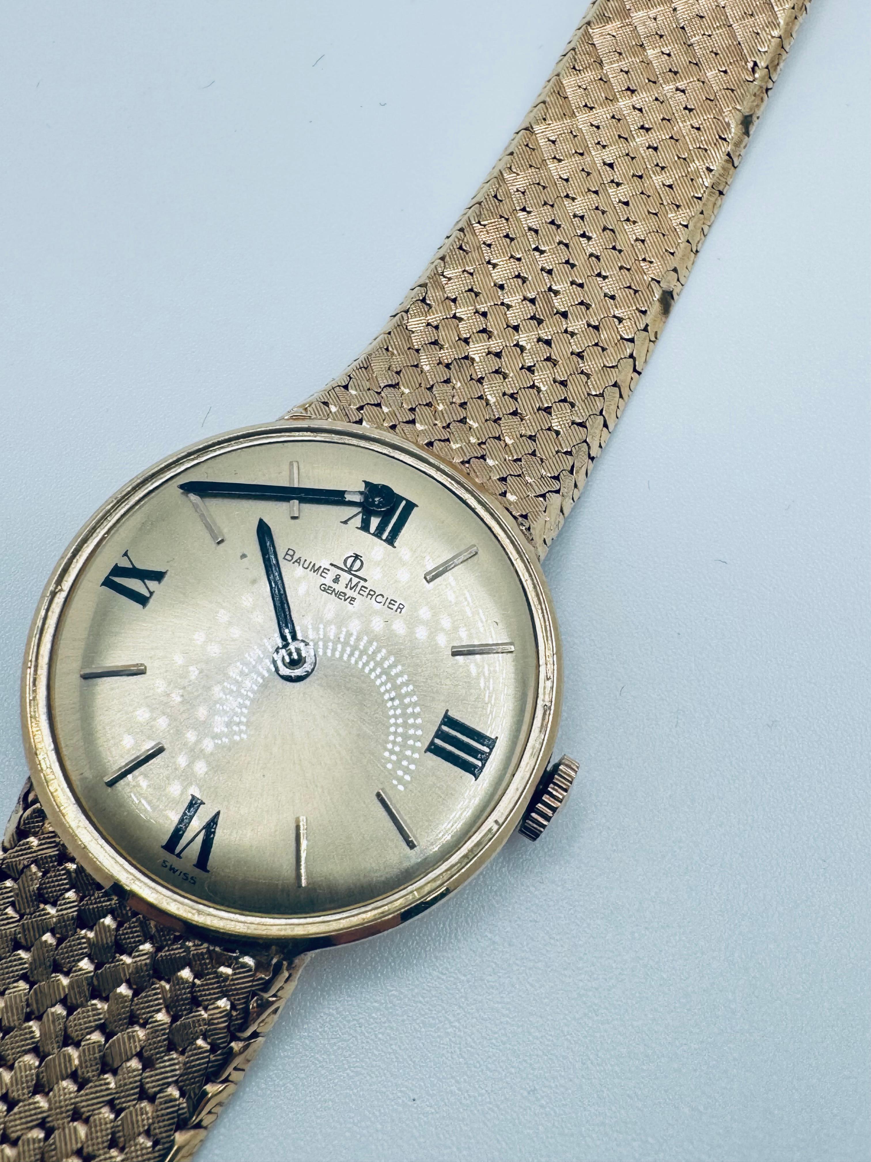 Art déco Baume & Mercier Geneve Men's Watch en vente