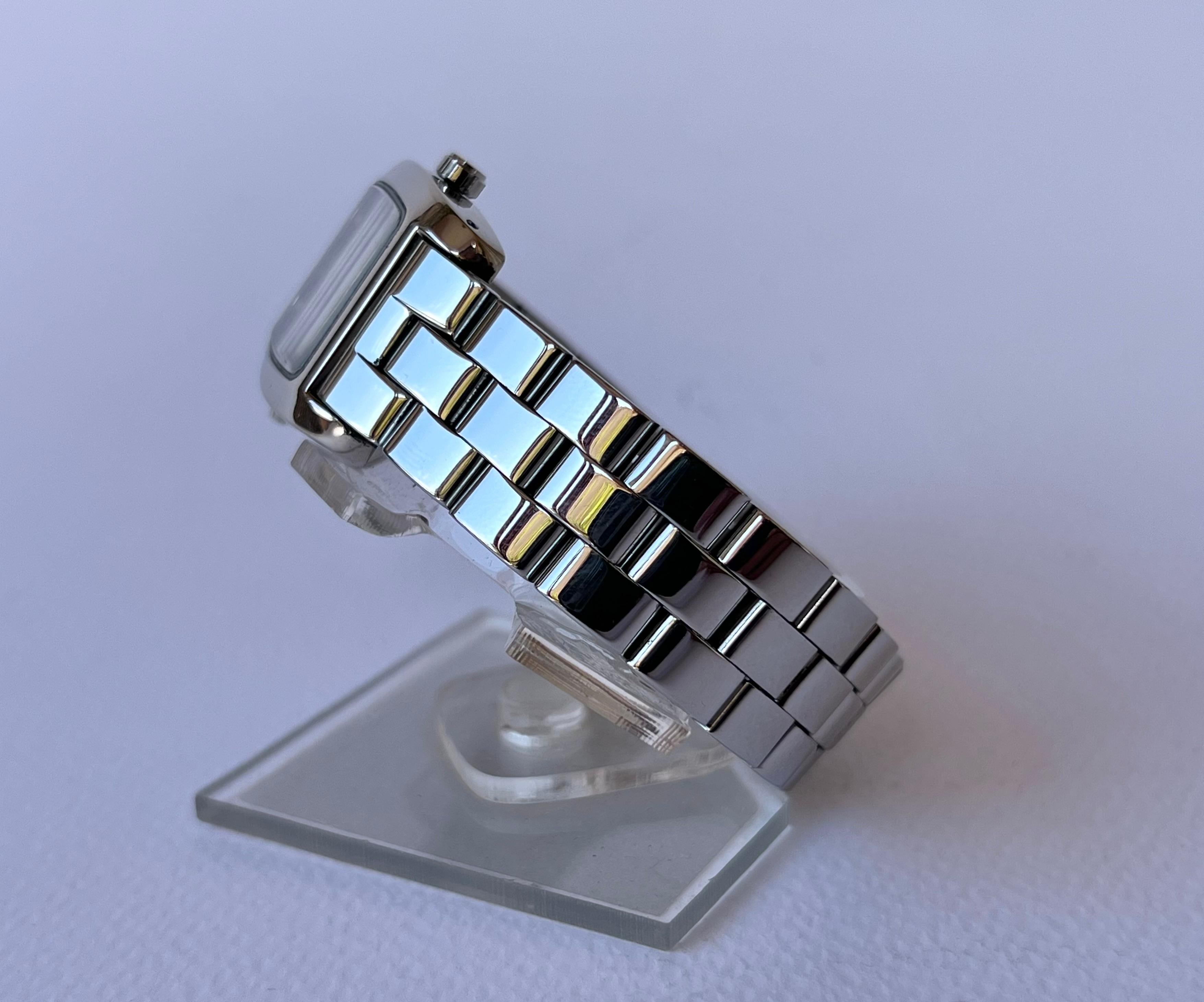 Baume & Mercier Geneve Hampton Date Ladies Stainless steel Watch Boxed  For Sale 4