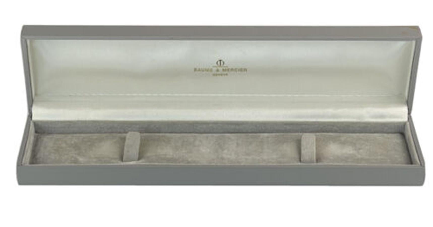 Late 20th Century Baume & Mercier Geneve Watch Display Box For Sale