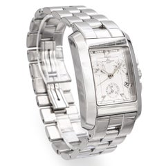 Baume & Mercier Hampton Chronograph Men's Steel Tank Watch 55341