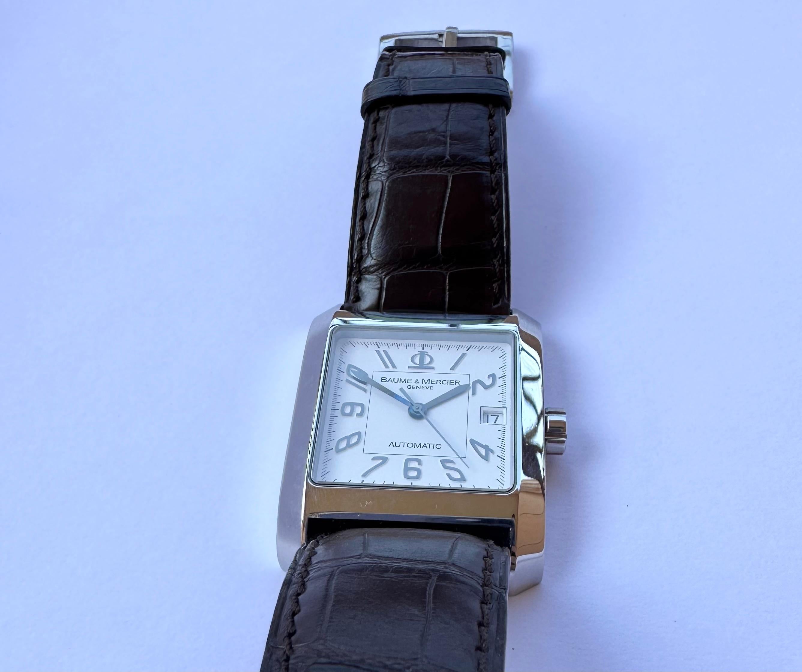 Baume & Mercier Hampton Classic Square XL Automatic 65532 Watch 1