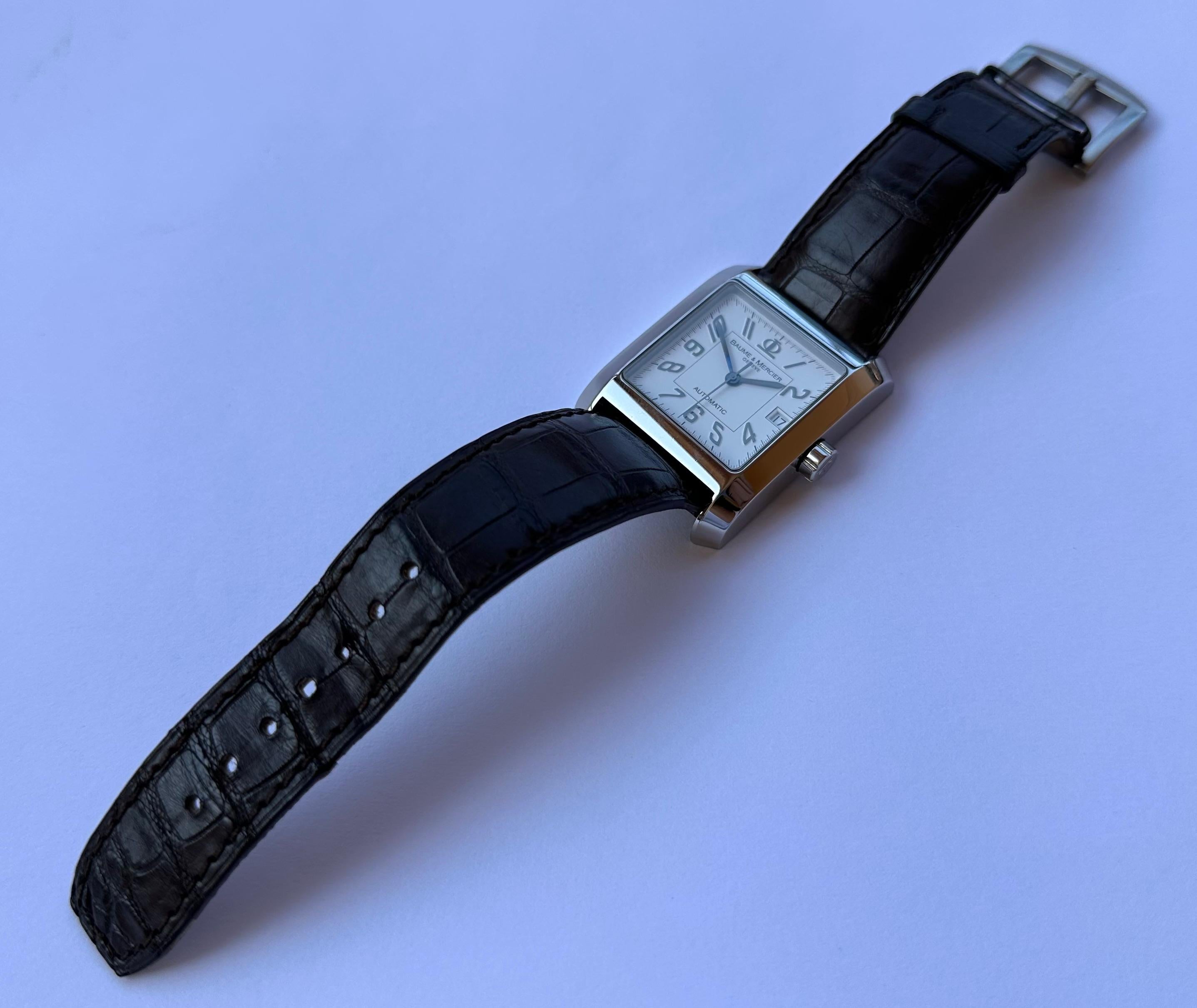 Baume & Mercier Hampton Classic Square XL Automatic 65532 Watch 2