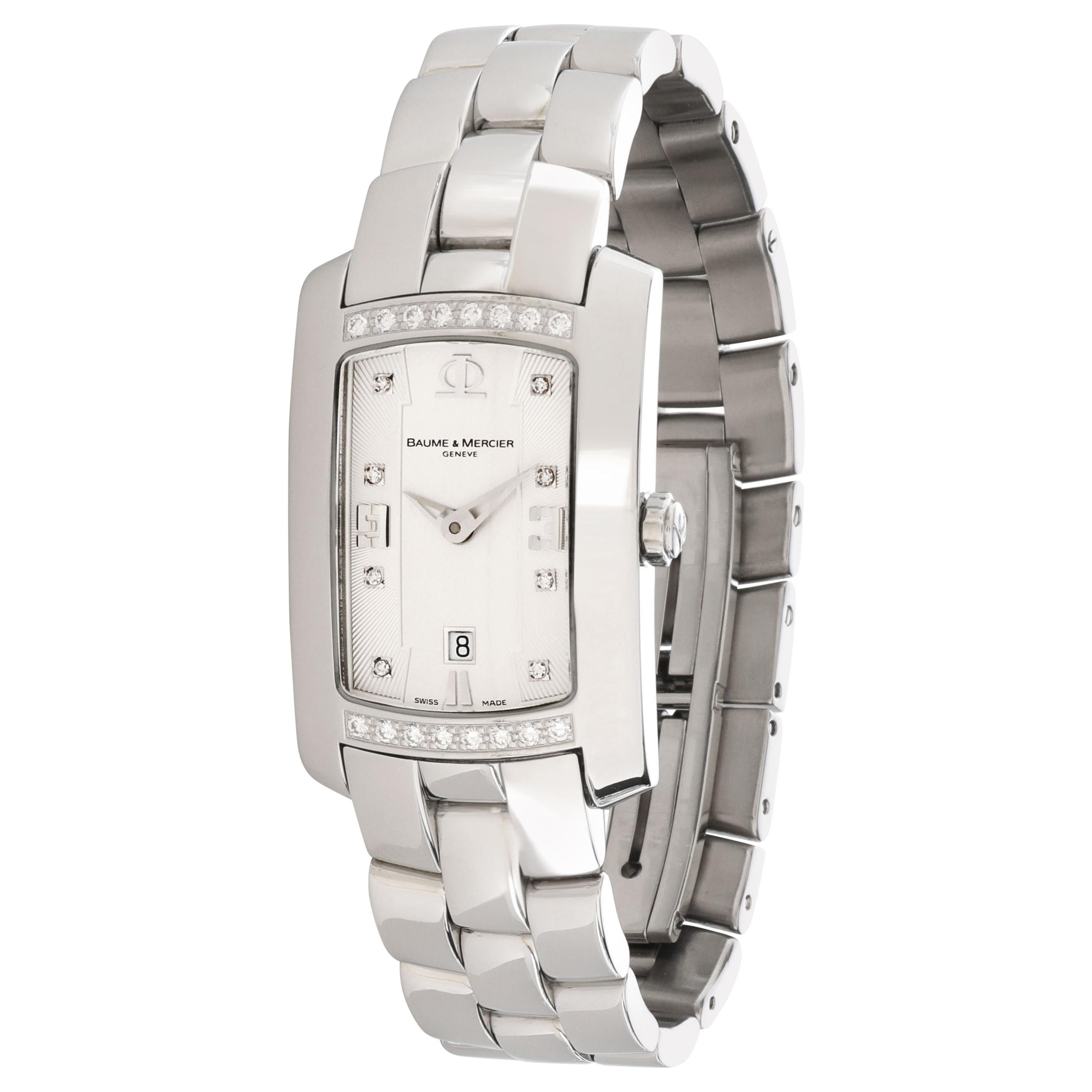 Baume 
Mercier Hampton Mille 65503 Women
s Watch in Stainless Steel