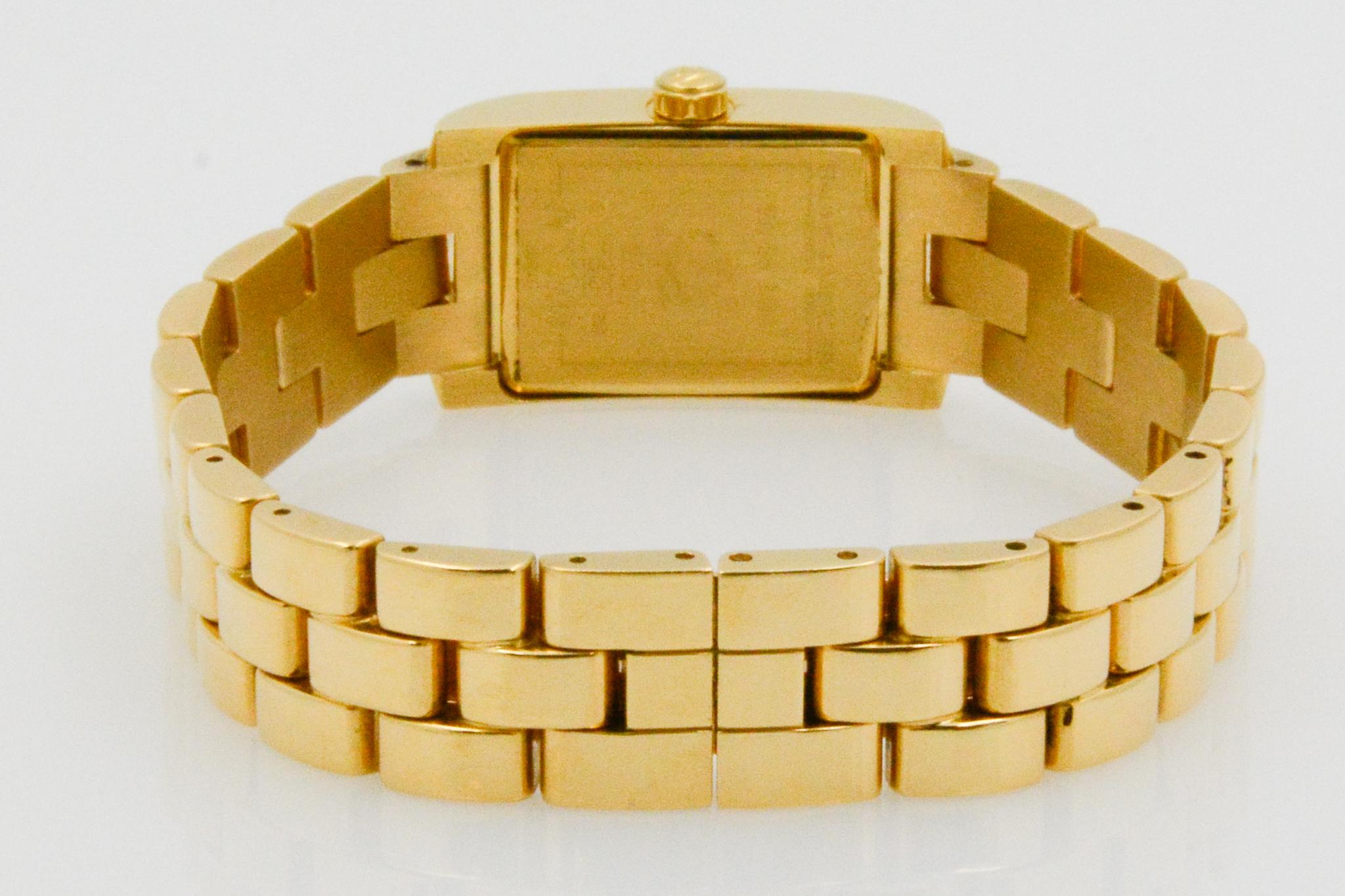 baume mercier hampton milleis 18k gold