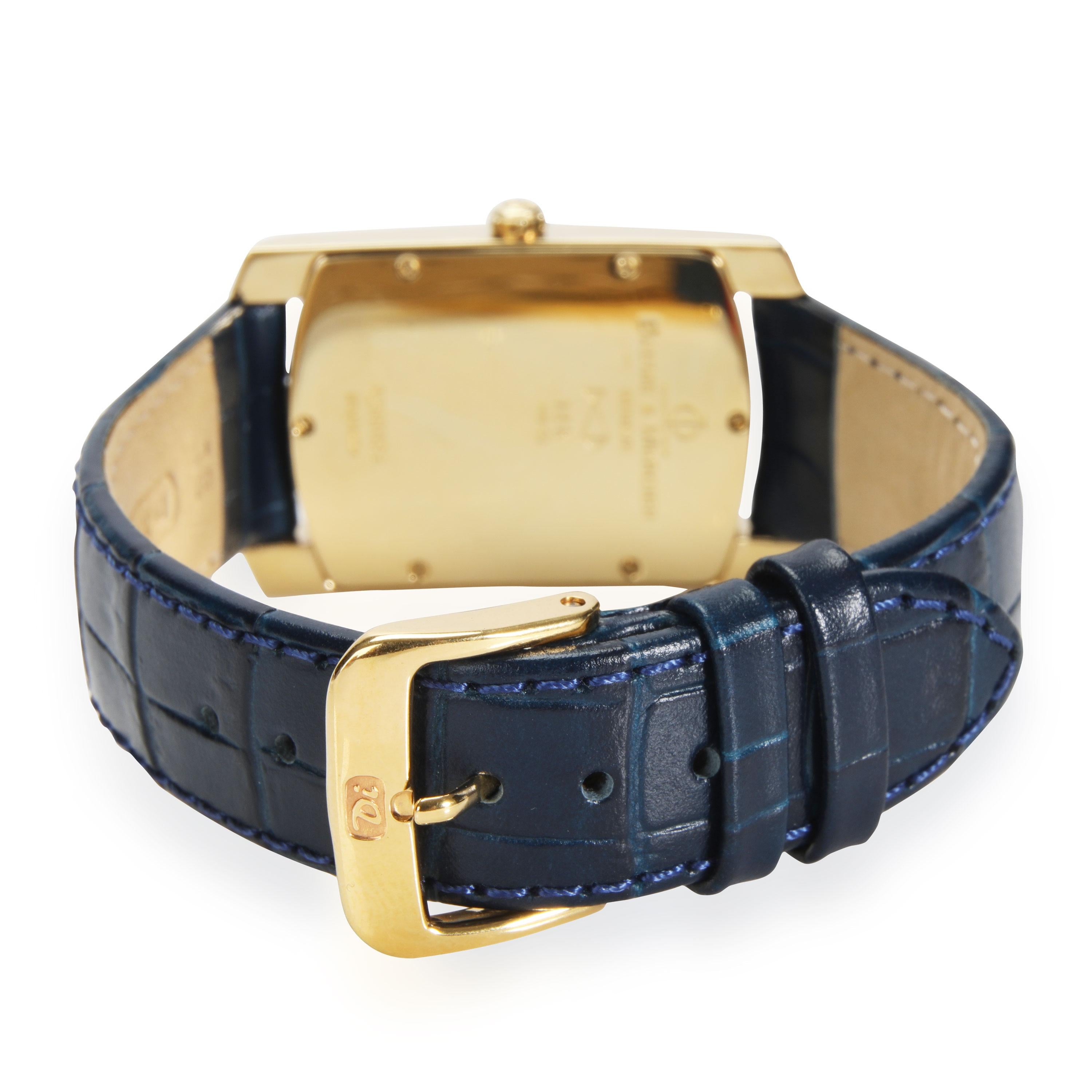 Baume & Mercier Hampton Milleis MV045224 Men's Watch in 18kt Yellow Gold SKU: 109082 PRIMARY DETAILS Brand: Baume & Mercier Model: Hampton Milleis Country of Origin: Switzerland Movement Type: Quartz: Battery Year Manufactured: 2001 Year of