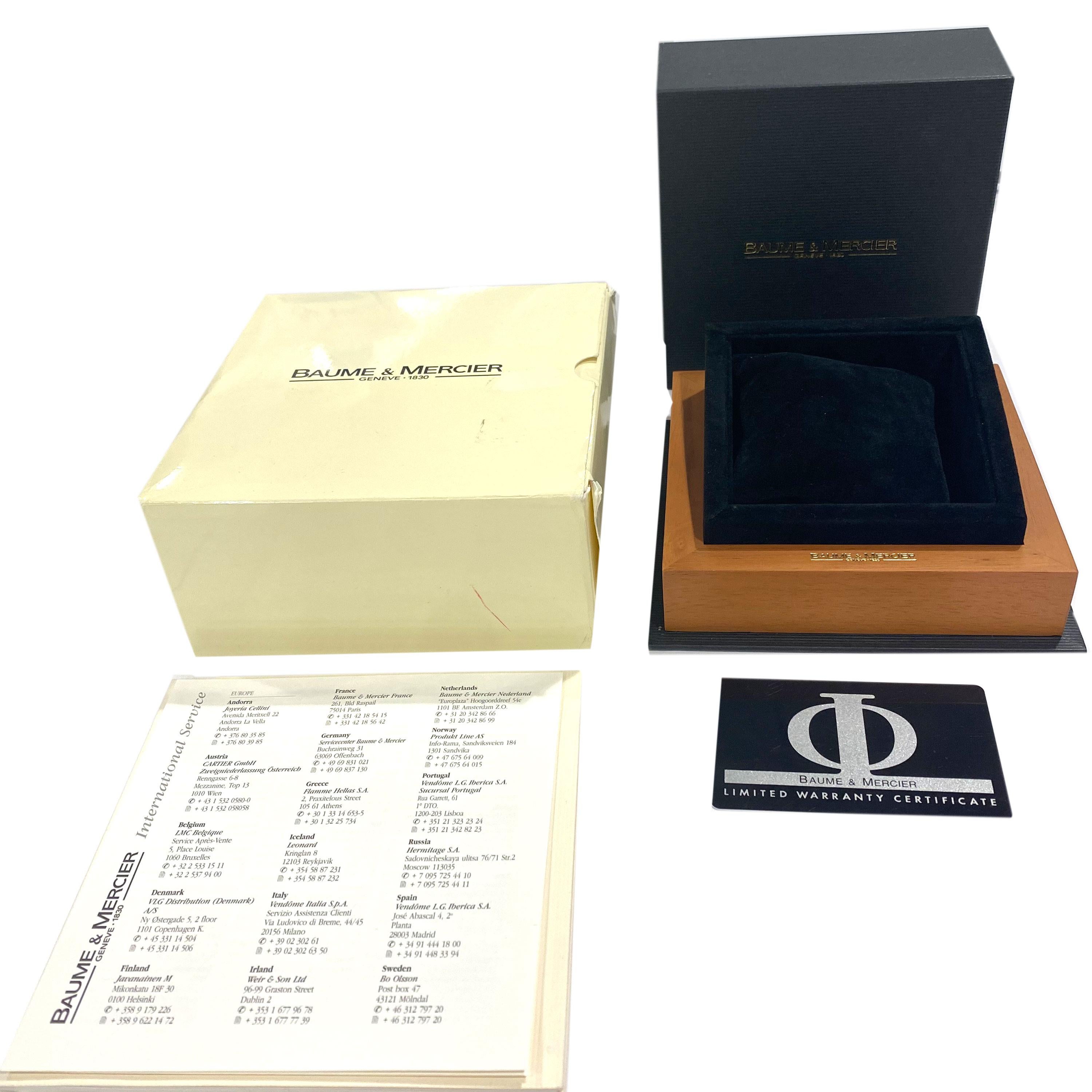 Baume & Mercier Hampton Milleis MV045224 Men's Watch in 18kt Yellow Gold 2
