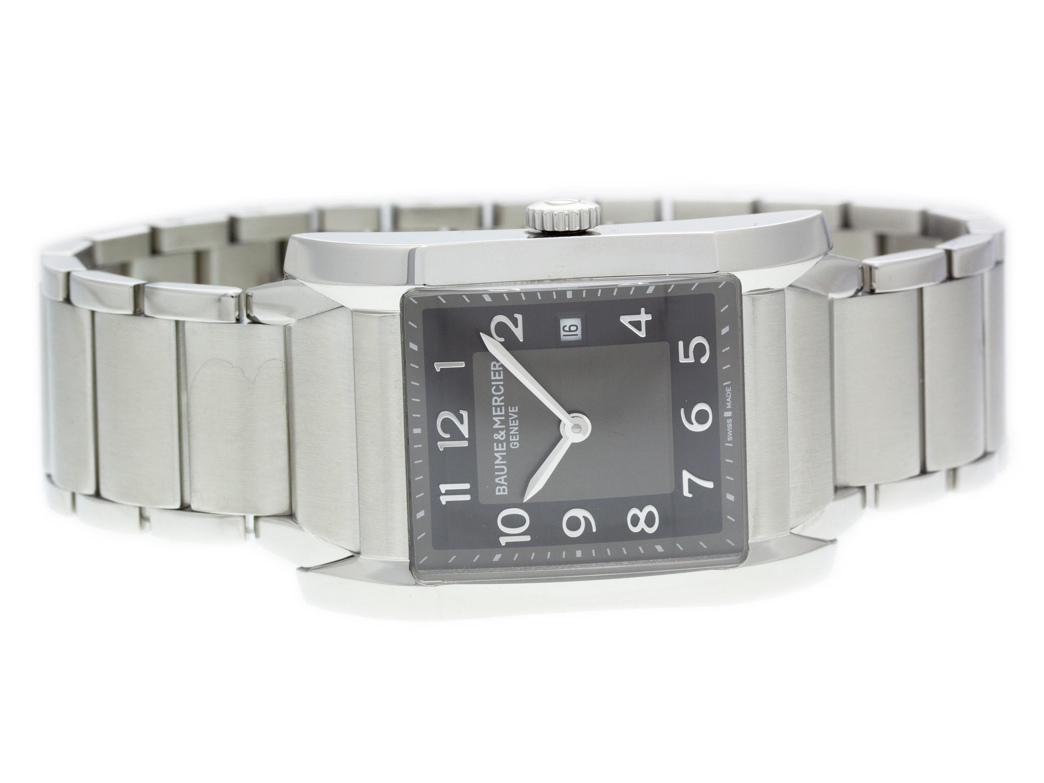Baume & Mercier Hampton MOA10021 In Excellent Condition For Sale In Willow Grove, PA