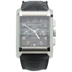 Baume & Mercier Hampton Rectangulaire 10030 Inox Boîte et papiers de la montre pour homme