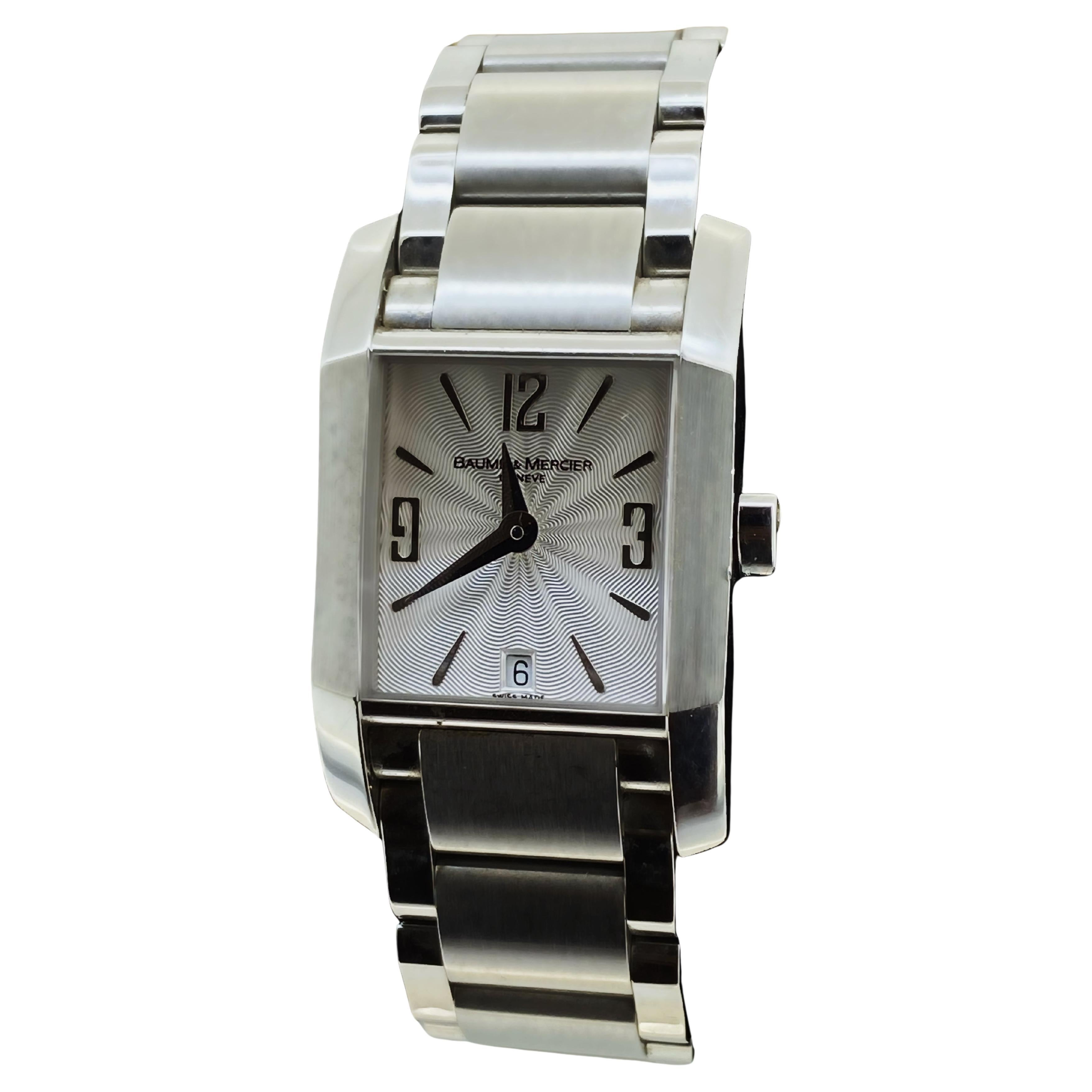 Baume and Mercier Hampton Ref 65488 Stainless Steel Ladies Baume and Mercier Hampton Ref 65488 Stainless Steel Ladies