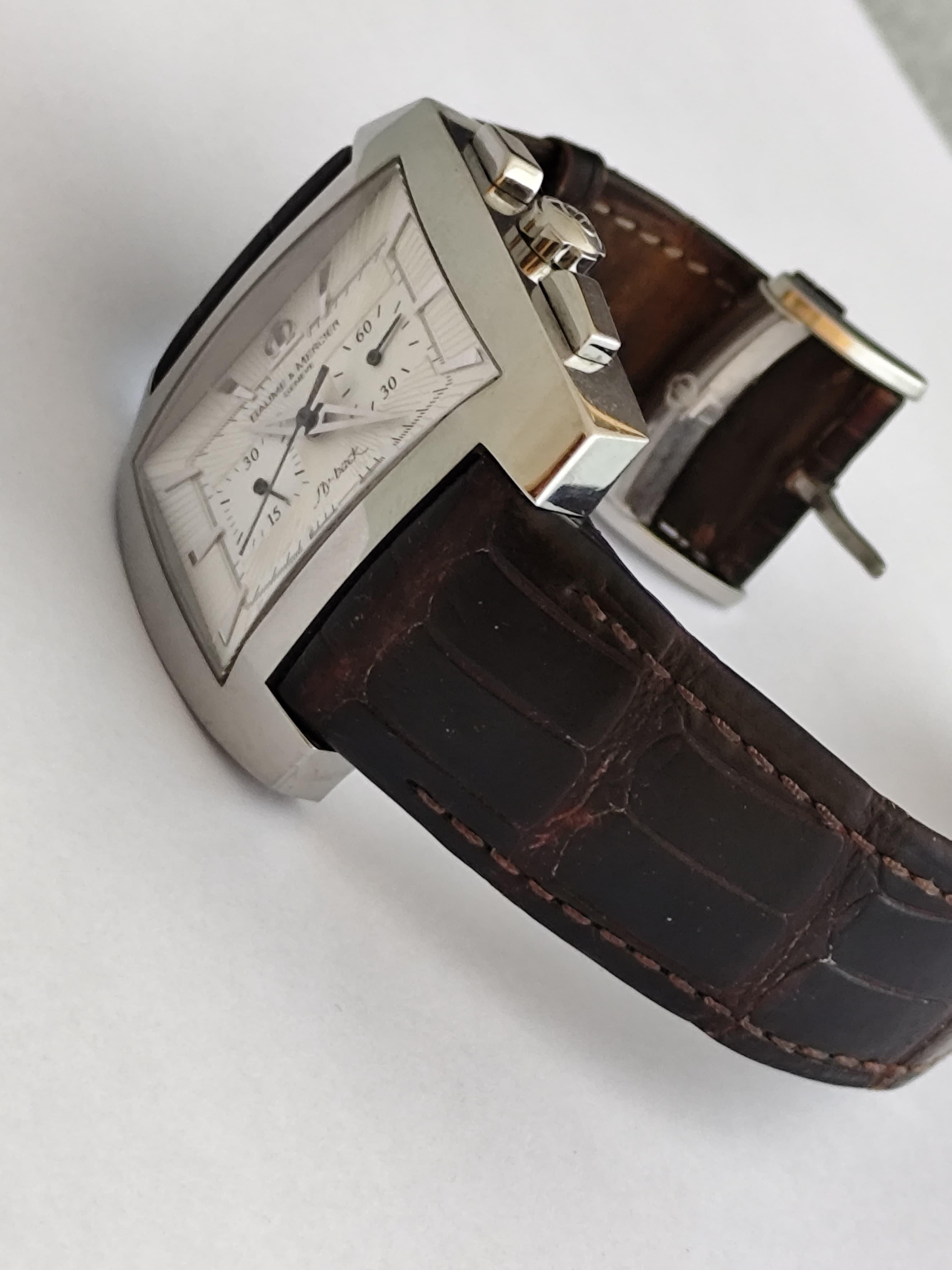 Baume & Mercier Hampton Spirit Flyback Chronograph Automatic 65475 Watch For Sale 1