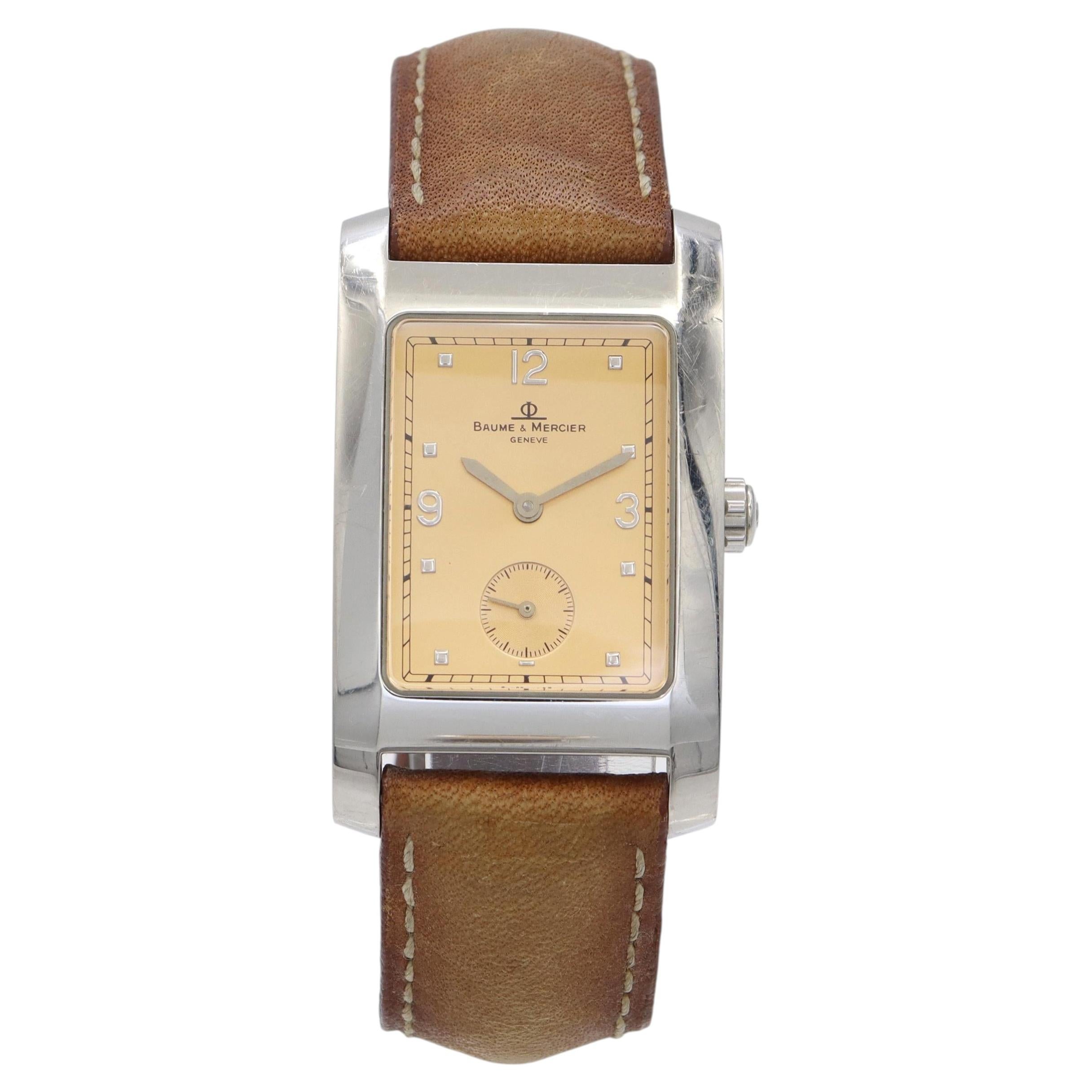 Baume & Mercier Hampton Quarzuhr aus Edelstahl, Ref. MV045063