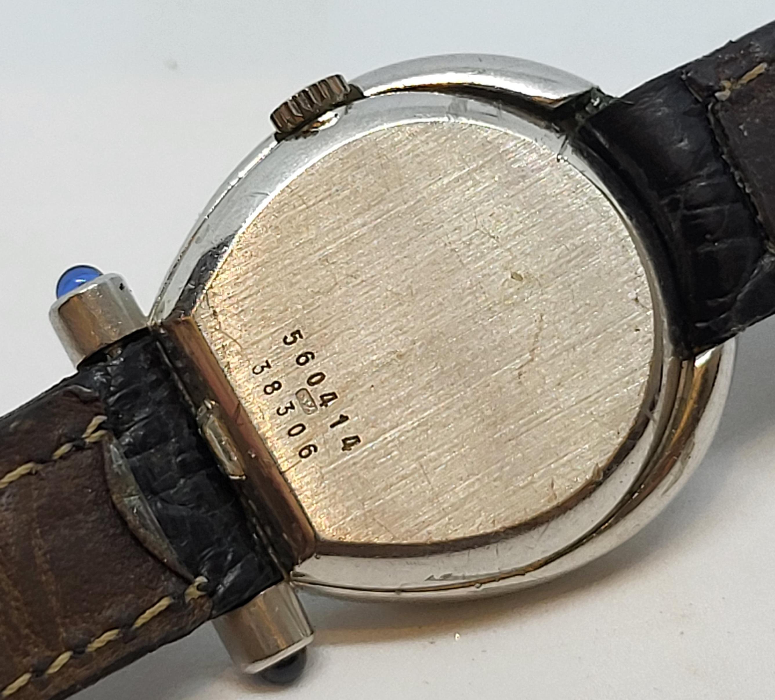 Baume & Mercier Horsebit 18 k White Gold Watch & Diamonds 2