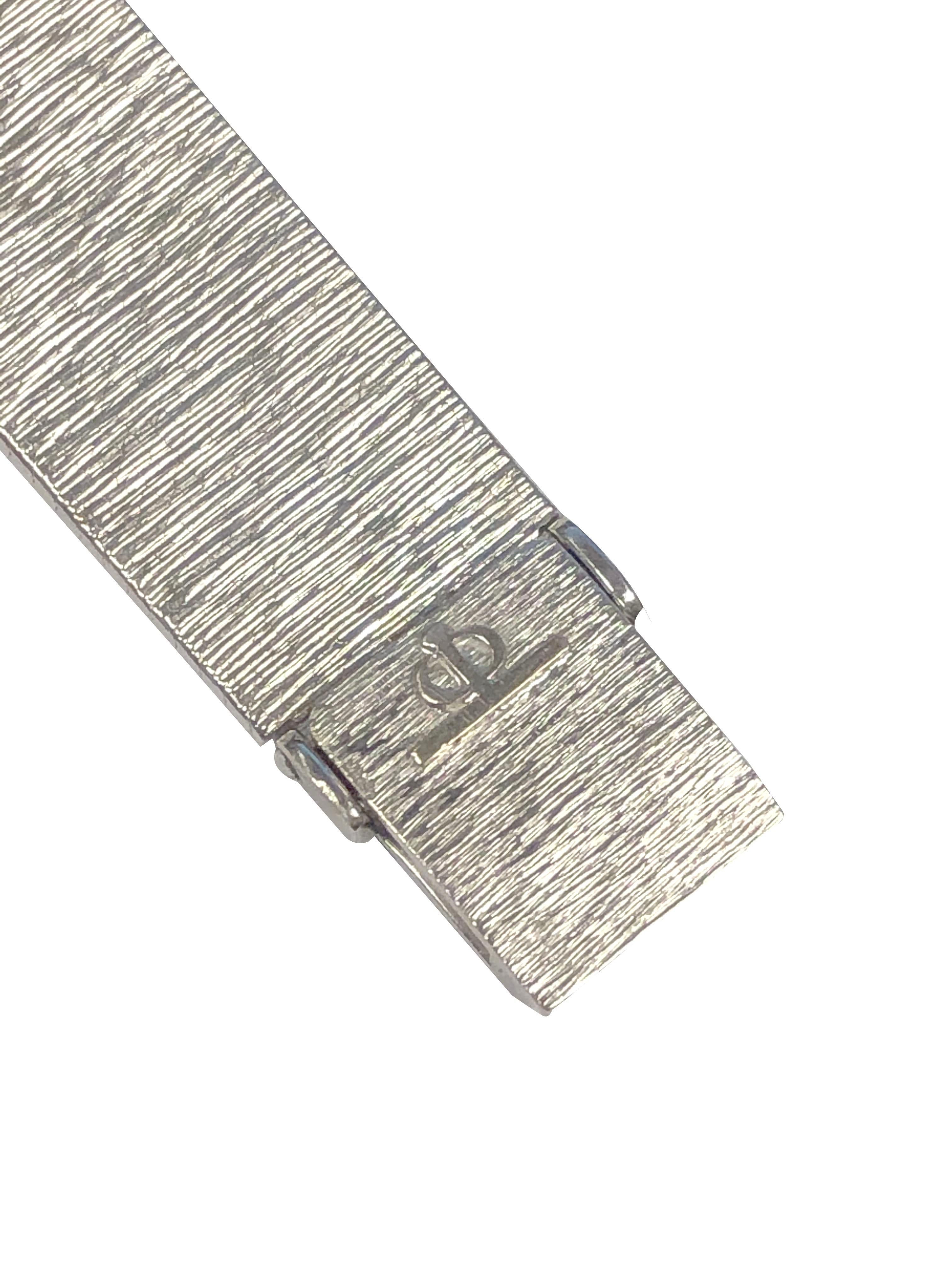 Baume & Mercier Ladies White Gold and Diamond Wrist Watch 2