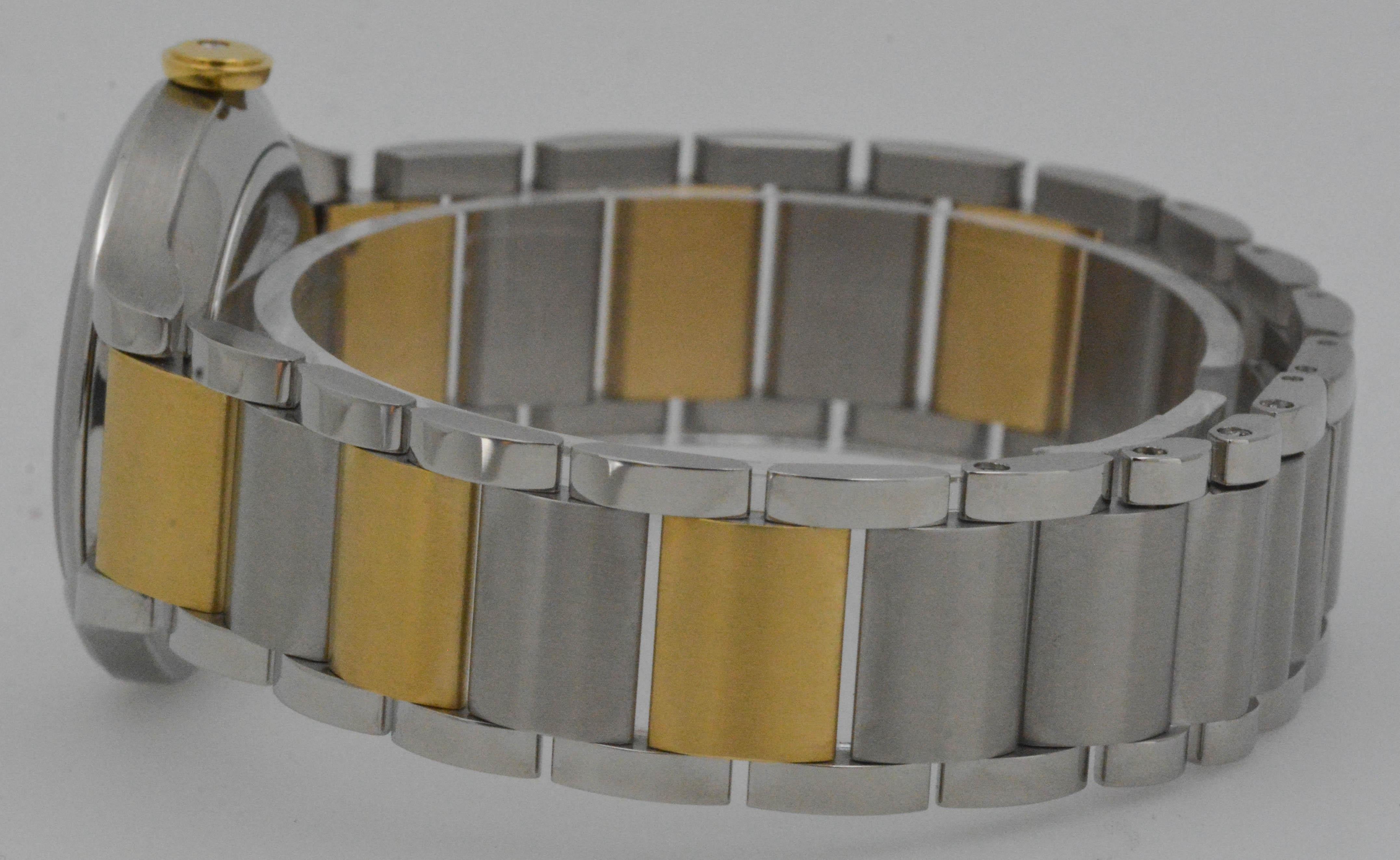 Baume & Mercier Ladies Yellow Gold Stainless Steel Linea Wristwatch 3