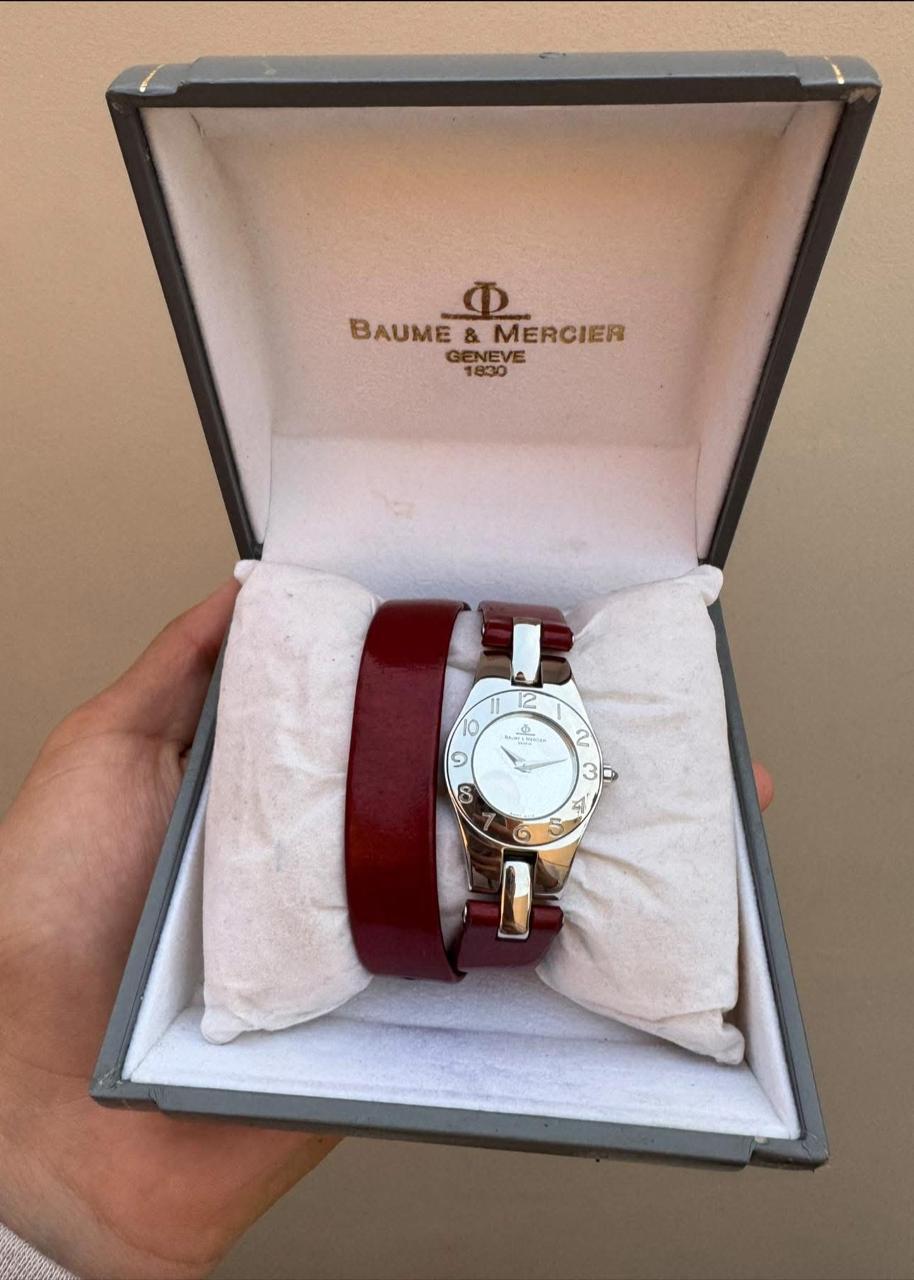 Baume & Mercier Linea GENEVE 65305 Ladies Watch Boxed For Sale 12