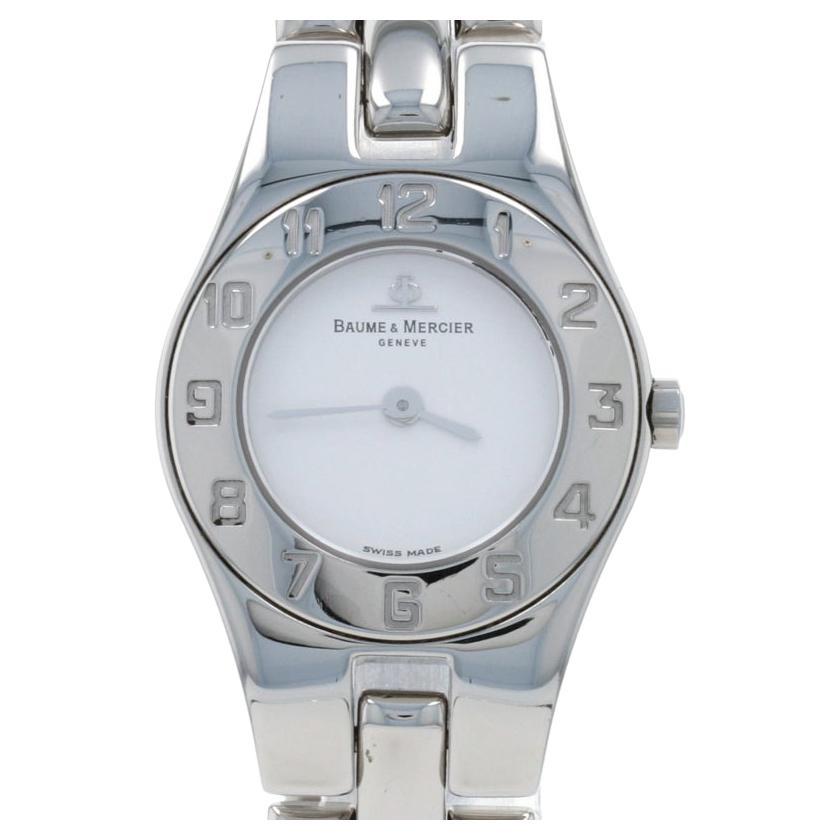 Baume & Mercier Linea Ladies Wristwatch MV045204 Stainless Steel Quartz 1Yr Wnty