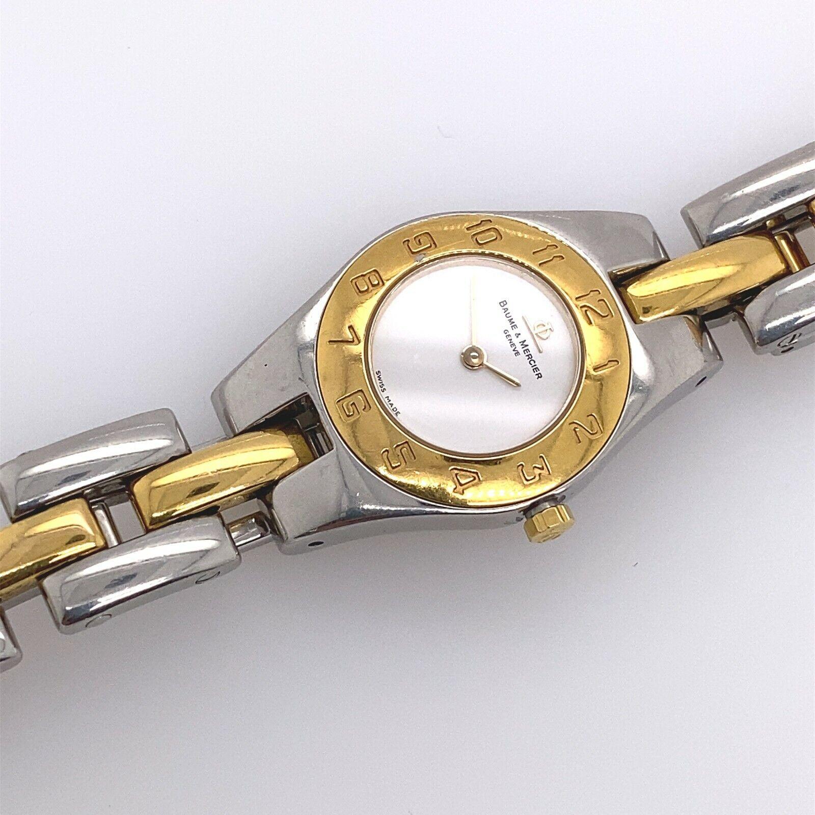 Baume & Mercier Linea 25mm Steel & Gold Ladies Quartz Watch

For a Small Wrist Only Fully Serviced With almost 200 years of watch making history behind them, Baume & Mercier is a true icon of the Swiss watch making industry. Baume & Mercier have